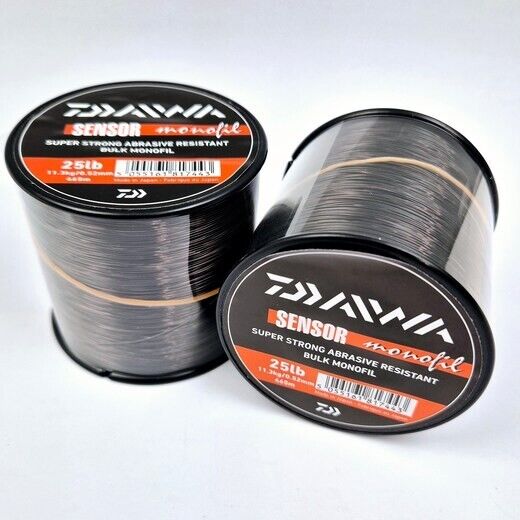 Daiwa Sensor mono fishing line - Brown or clear - All B.Ss