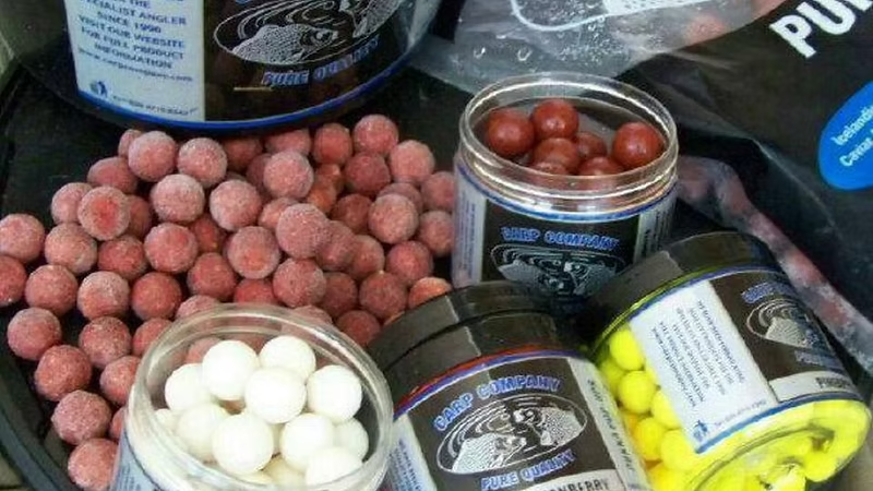 Carp Company carp fishing hookbait range - Popups, Wafters