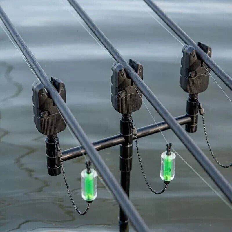 Wychwood Solace SAS carp fishing bite alarm - 3 rod set