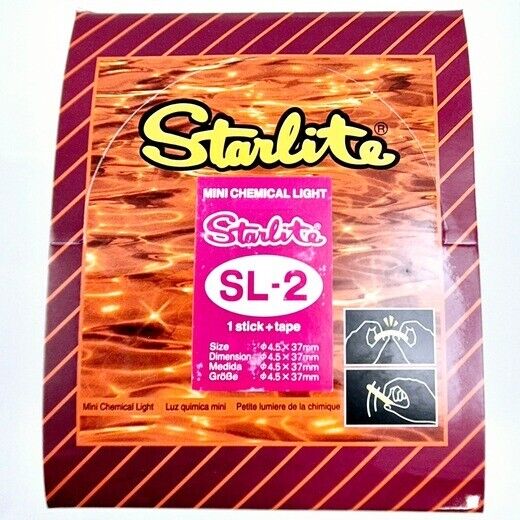 Starlite chemical lights/glowsticks - Choice of ClipLight, SL1, SL2 - TWIN PACKS