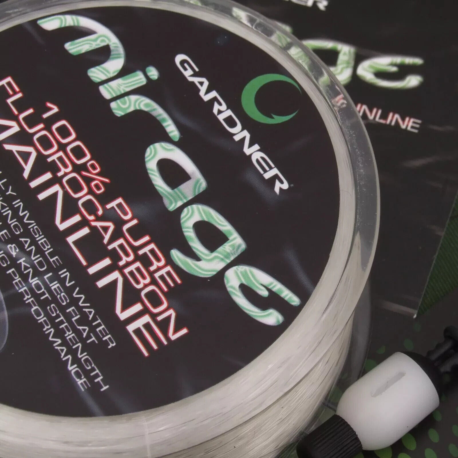 Gardner Tackle Mirage Flurocarbon - All diameters, 100m 200m 600m spools