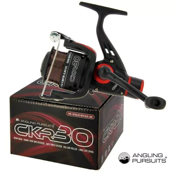 Angling Pursuits CKR30  Float Feeder Spinning Match Reel Loaded with 8lb Line