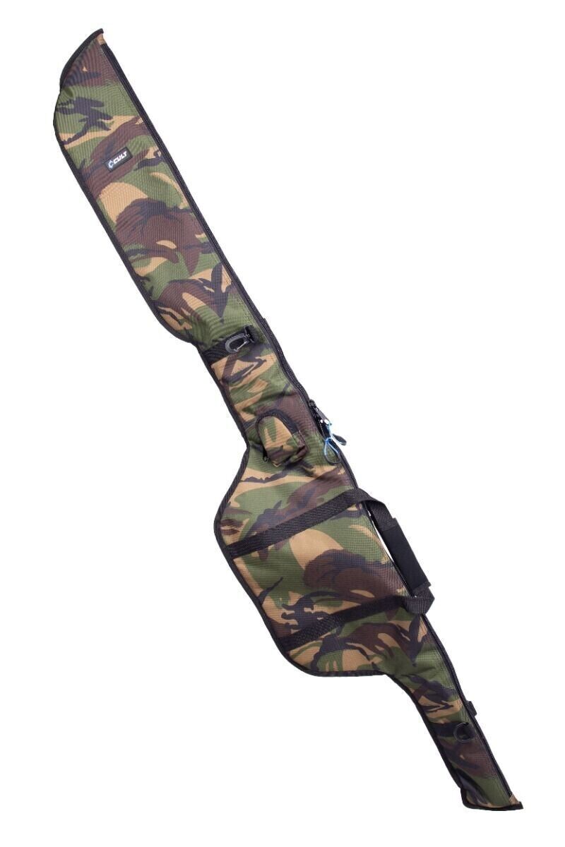 Cult Tackle DPM camo carp fishing 1-, 2- 3-rod sleeve range - 6' 9' 10' 12' 13'