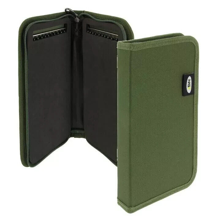 NGT Rig Wallet with Pins Carp Fishing Stiff Zip Up Case 940