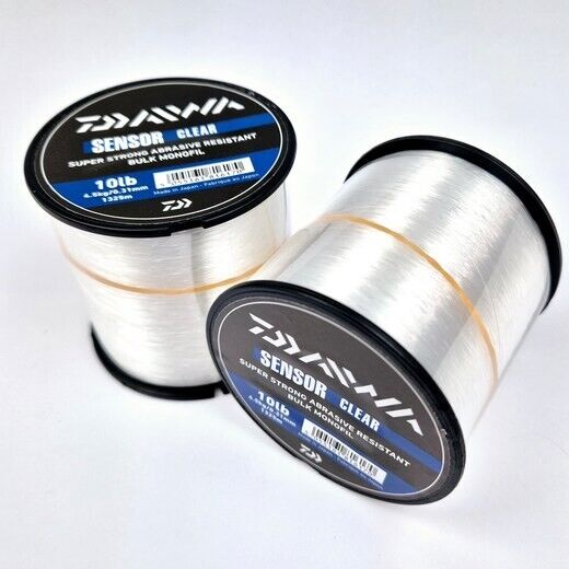 Daiwa Sensor mono fishing line - Brown or clear - All B.Ss