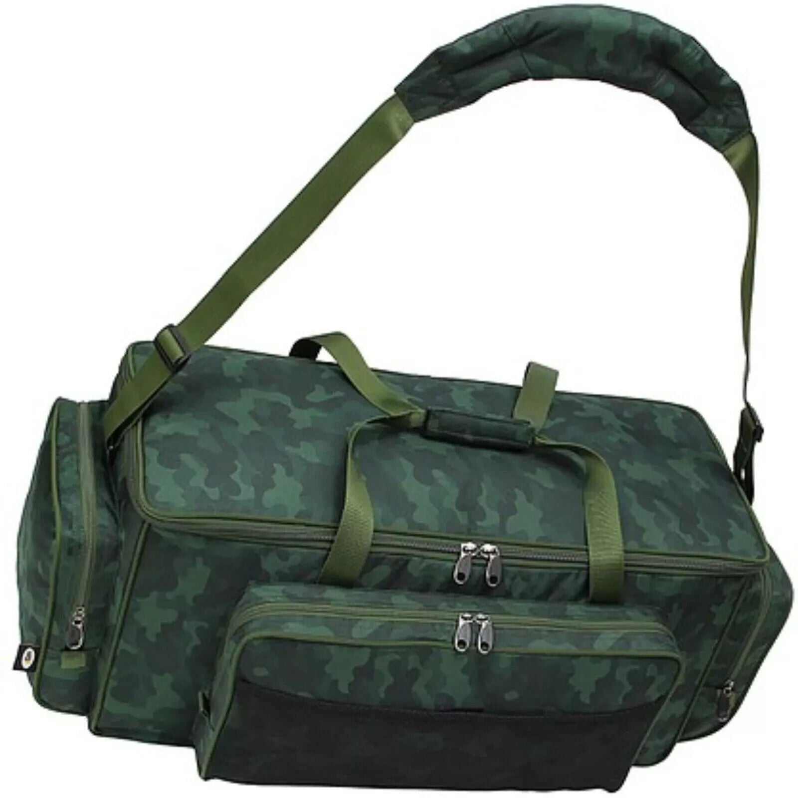 NGT Woodbury Camo Insulated 4 Compartment Carp Fishing Carryall