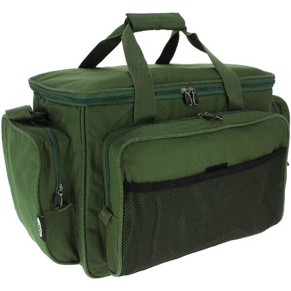 NGT Carp Fishing Tackle Bag Carryall Holdall Insulated Khaki Green