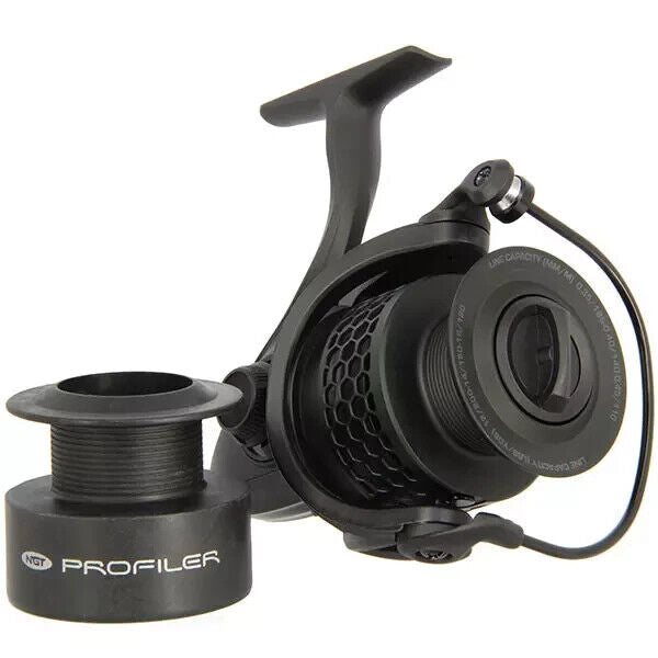 Profiler 60 quick drag / front drag carp fishing reel inc spare spool