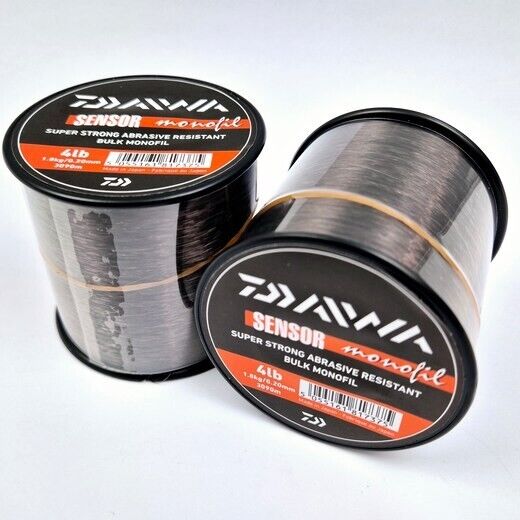 Daiwa Sensor mono fishing line - Brown or clear - All B.Ss