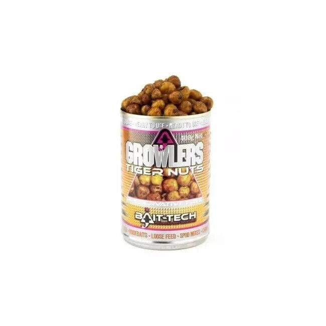 Bait Tech Growlers - Chilli tiger nuts - 400g tins