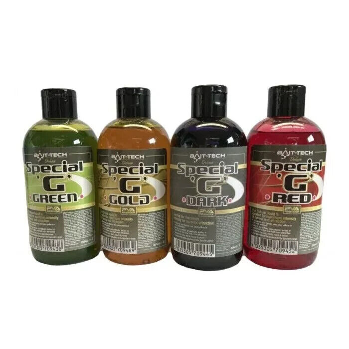 Bait Tech Deluxe Special G Liquids - 250ml  - All Colours