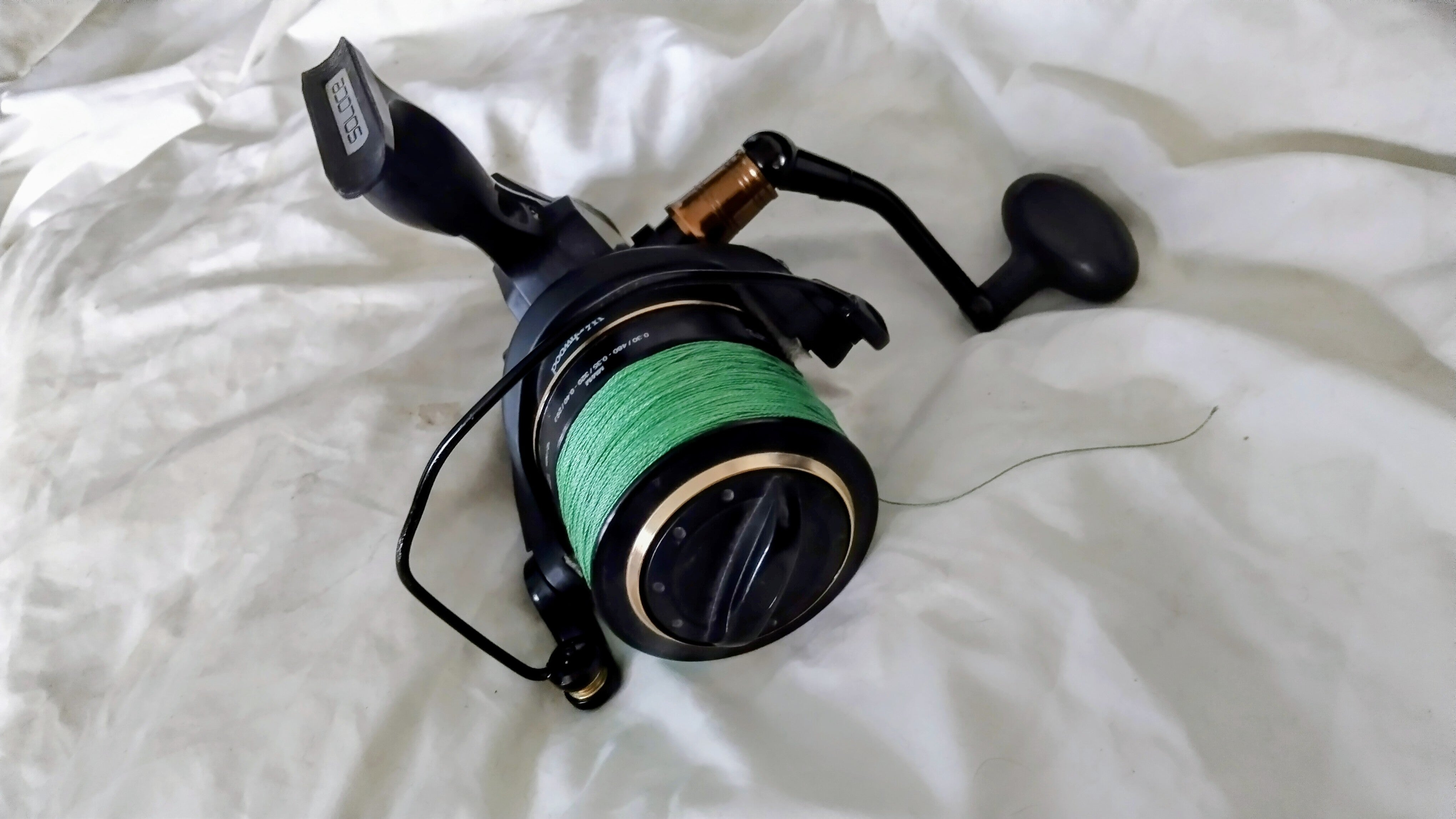 Wychwood Solace 65FS Runner Reel Loaded with 30lb Braid