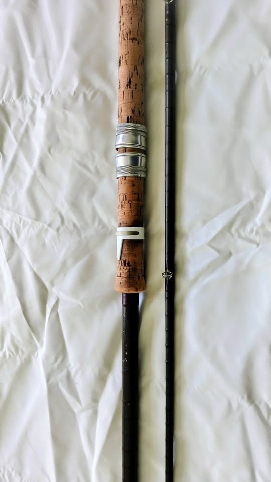Vintage B James Stepped Up Carp Rod 10ft 2lb Test Curve - Excellent Condition