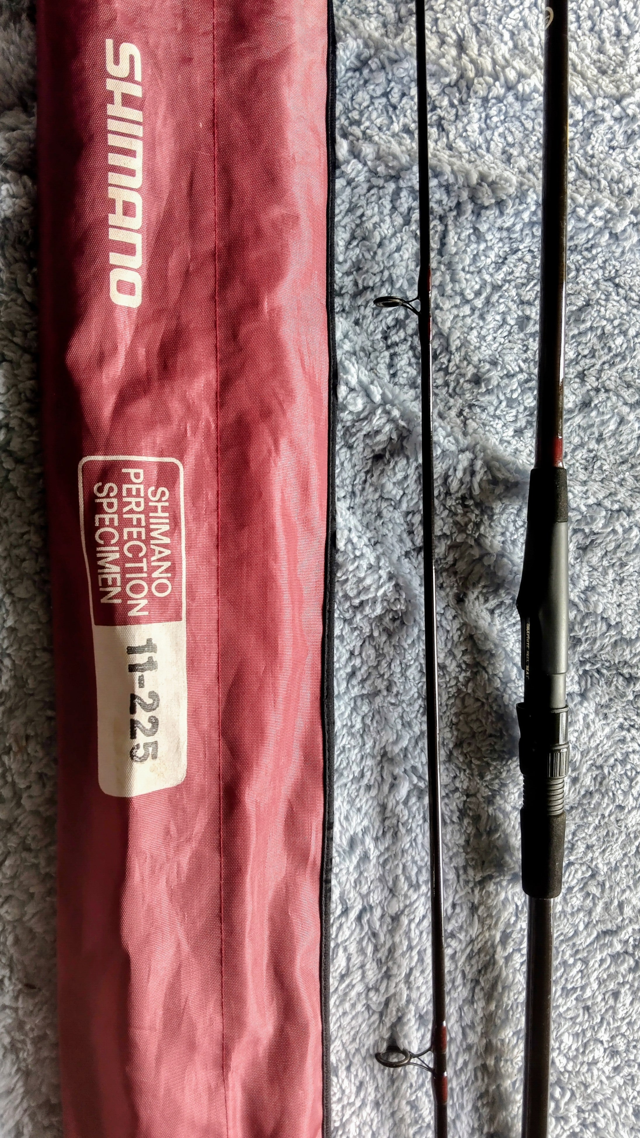 Shimano Perfect 11ft Specimen Rod 2.25lb TC - Rare - Barbel Tench Fishing
