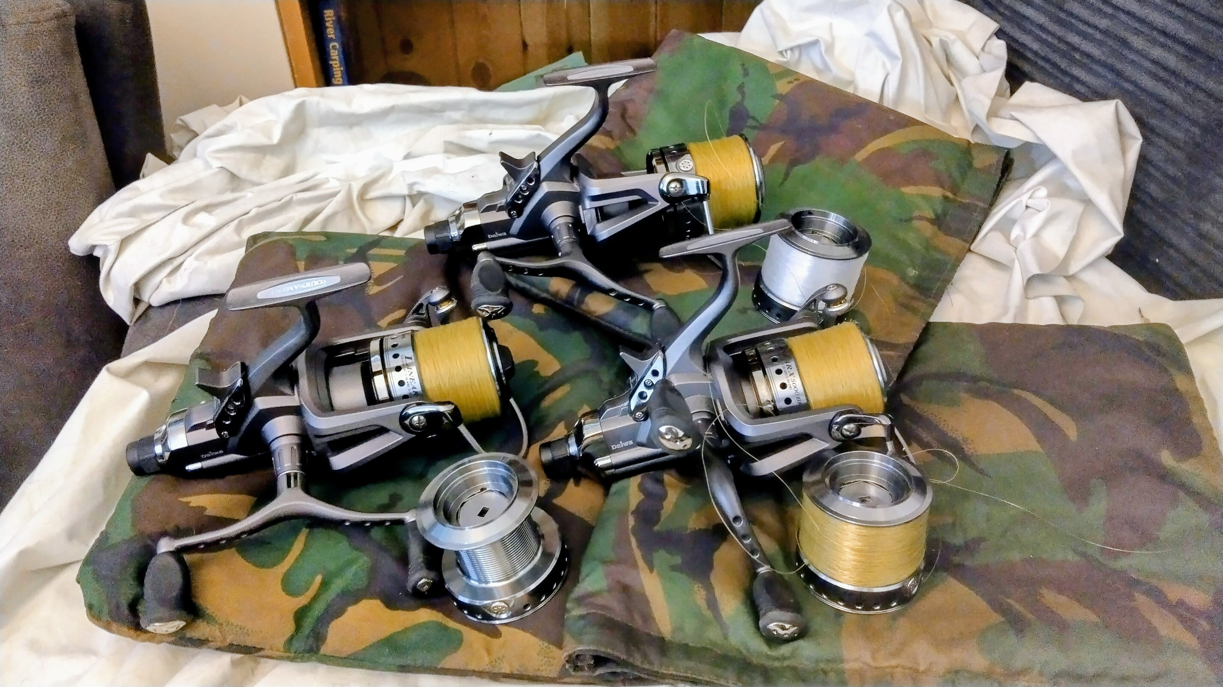 Daiwa Tournament Linear-X Carp Fishing Reel + Spare Spool | Excellent Condition