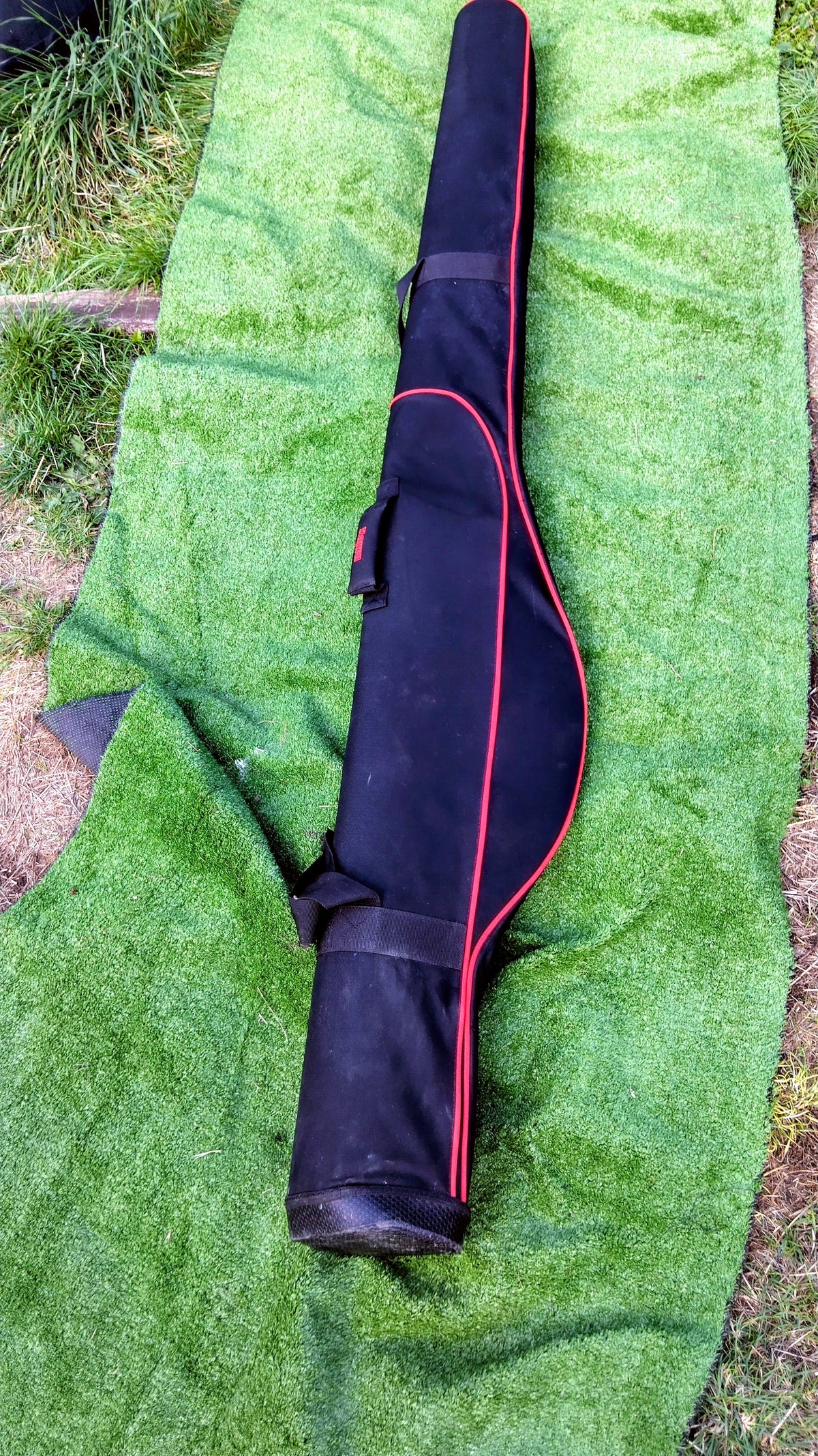 Team Daiwa Deluxe 12ft 2 Rod Hard Case Holdall Padded Fishing Luggage 190cm Used