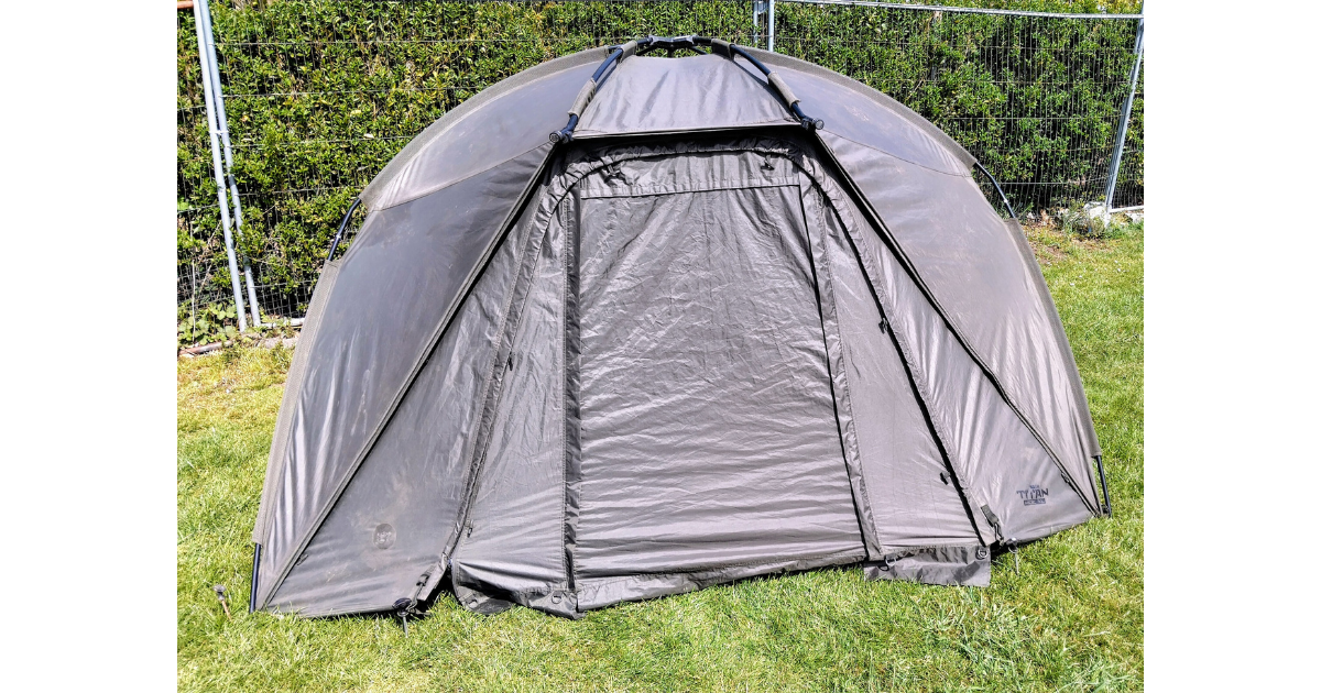 Nash Titan XL Bivvy Shelter with Zip-On Front - Used - Waterproof Carp Fishing