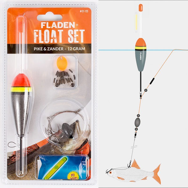 Fladen Pike and Zander / Predator Fishing Float Kit
