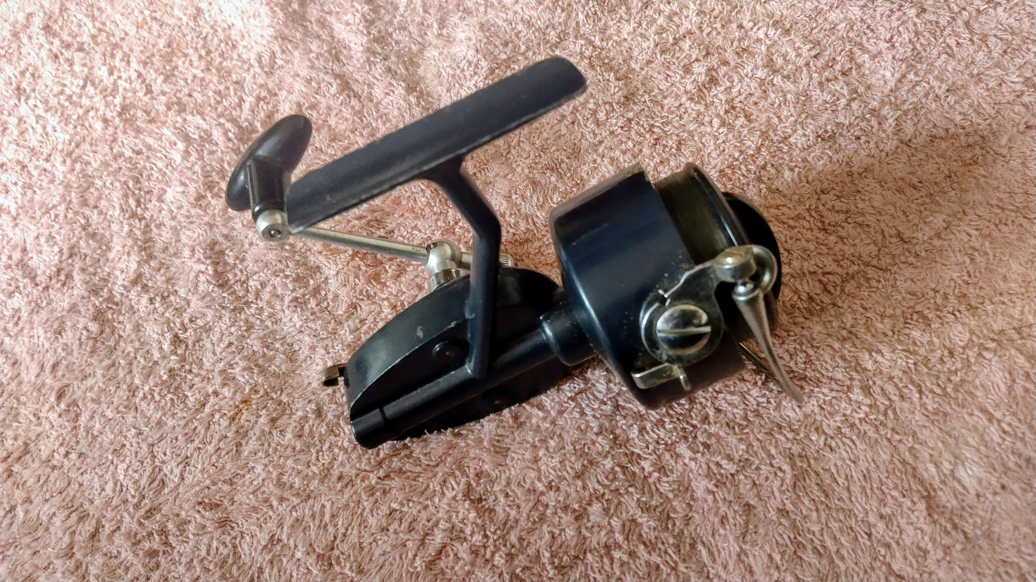 Vintage Garcia Mitchell 410 Fixed Spool Reel & Spare Spool High Speed Classic