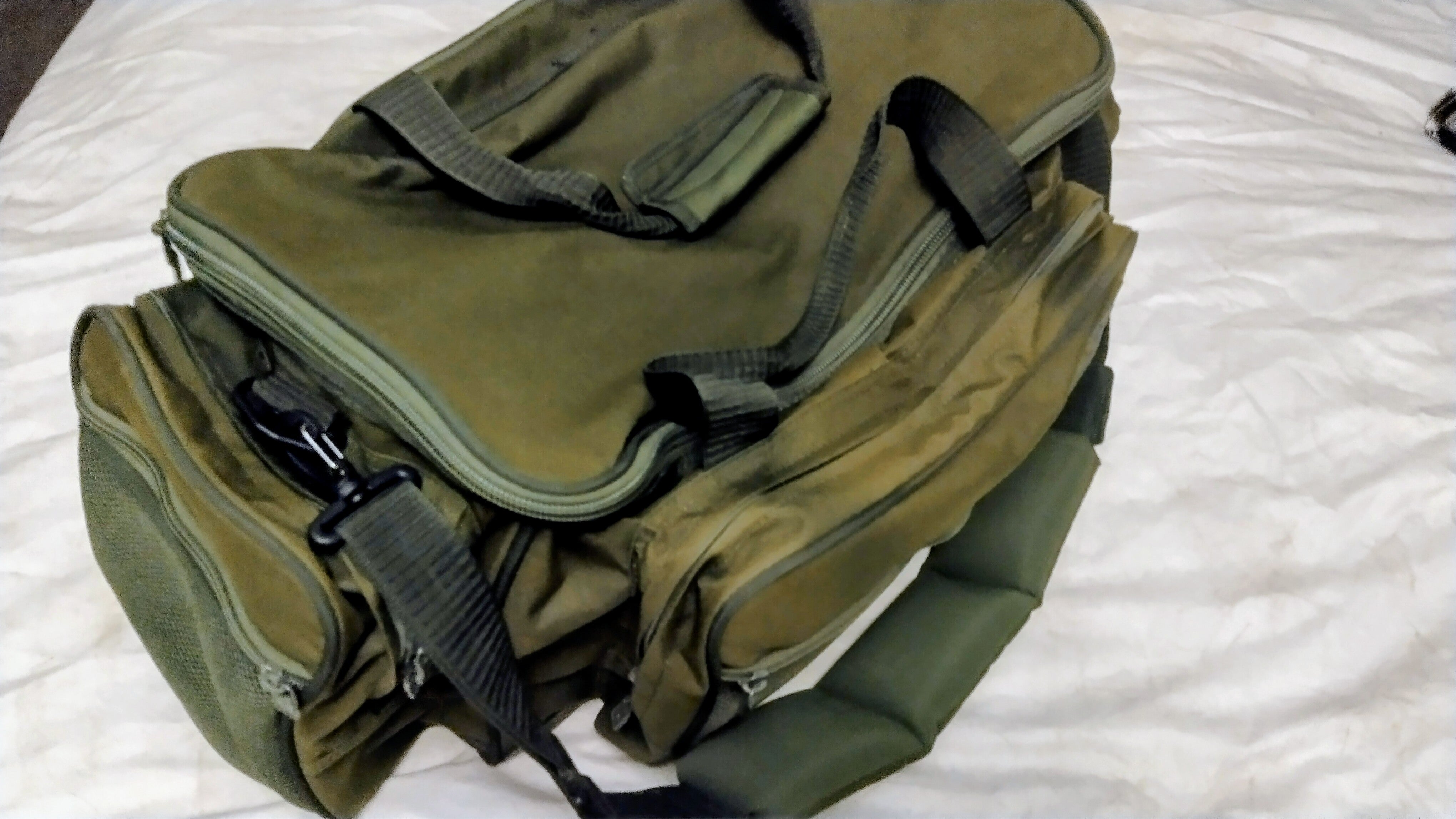 Nash Carp Fishing Carryall Large Luggage - Excellent Condition Tackle Bag Organiser