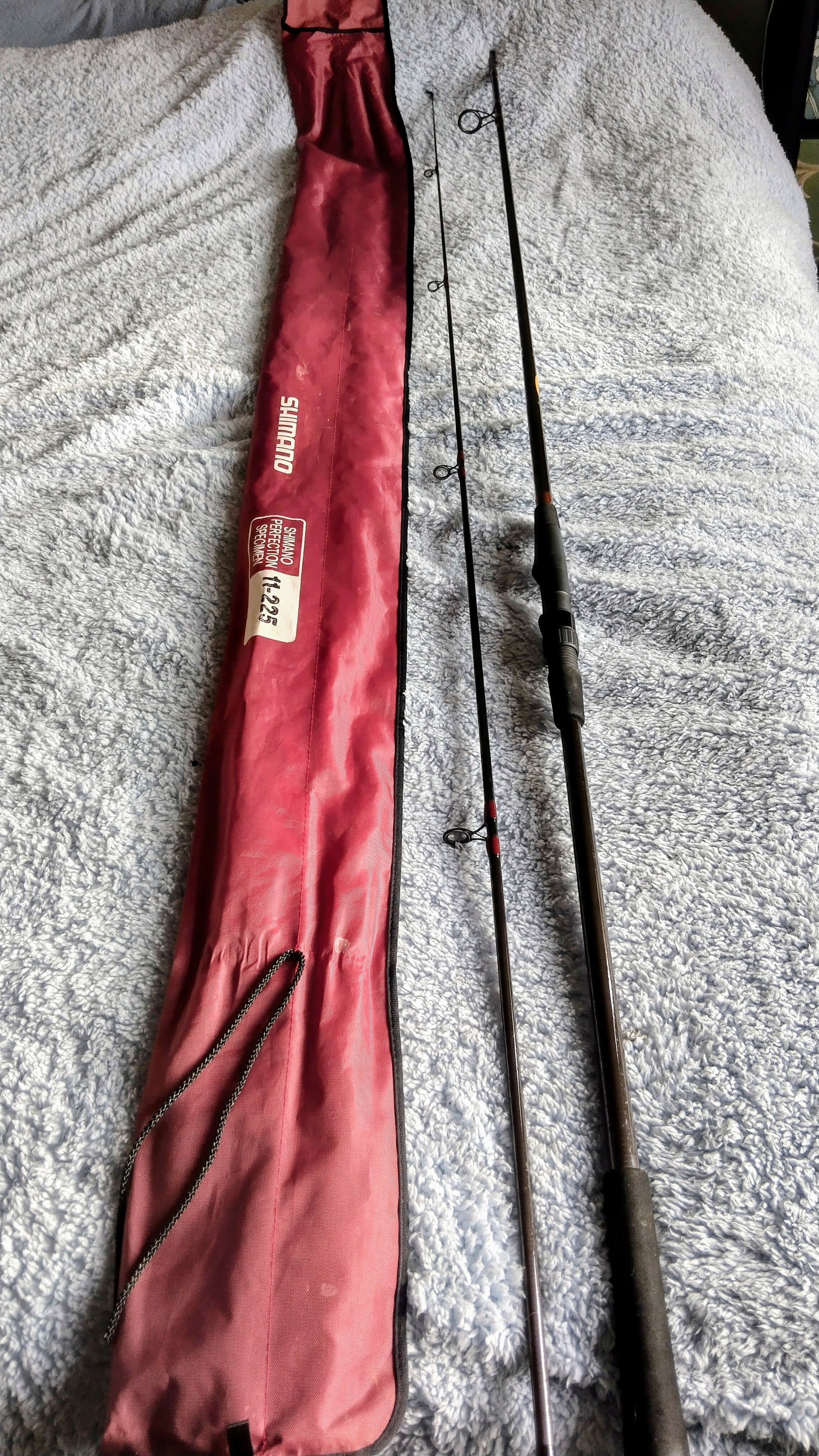 Shimano Perfect 11ft Specimen Rod 2.25lb TC - Rare - Barbel Tench Fishing