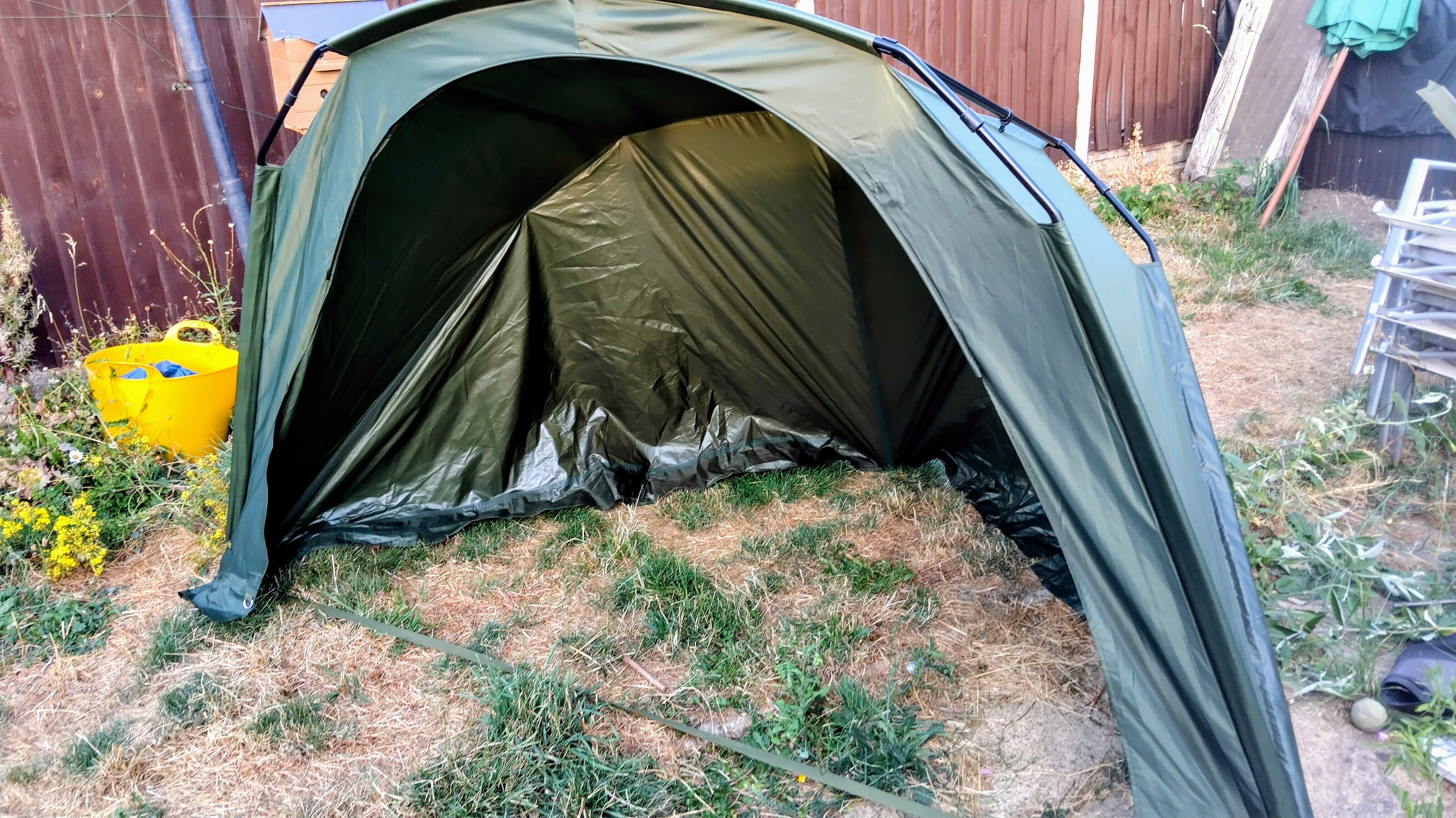 Korum Mk II Day Shelter Fishing Bivvy Umbrella - Excellent Condition - Fast Post
