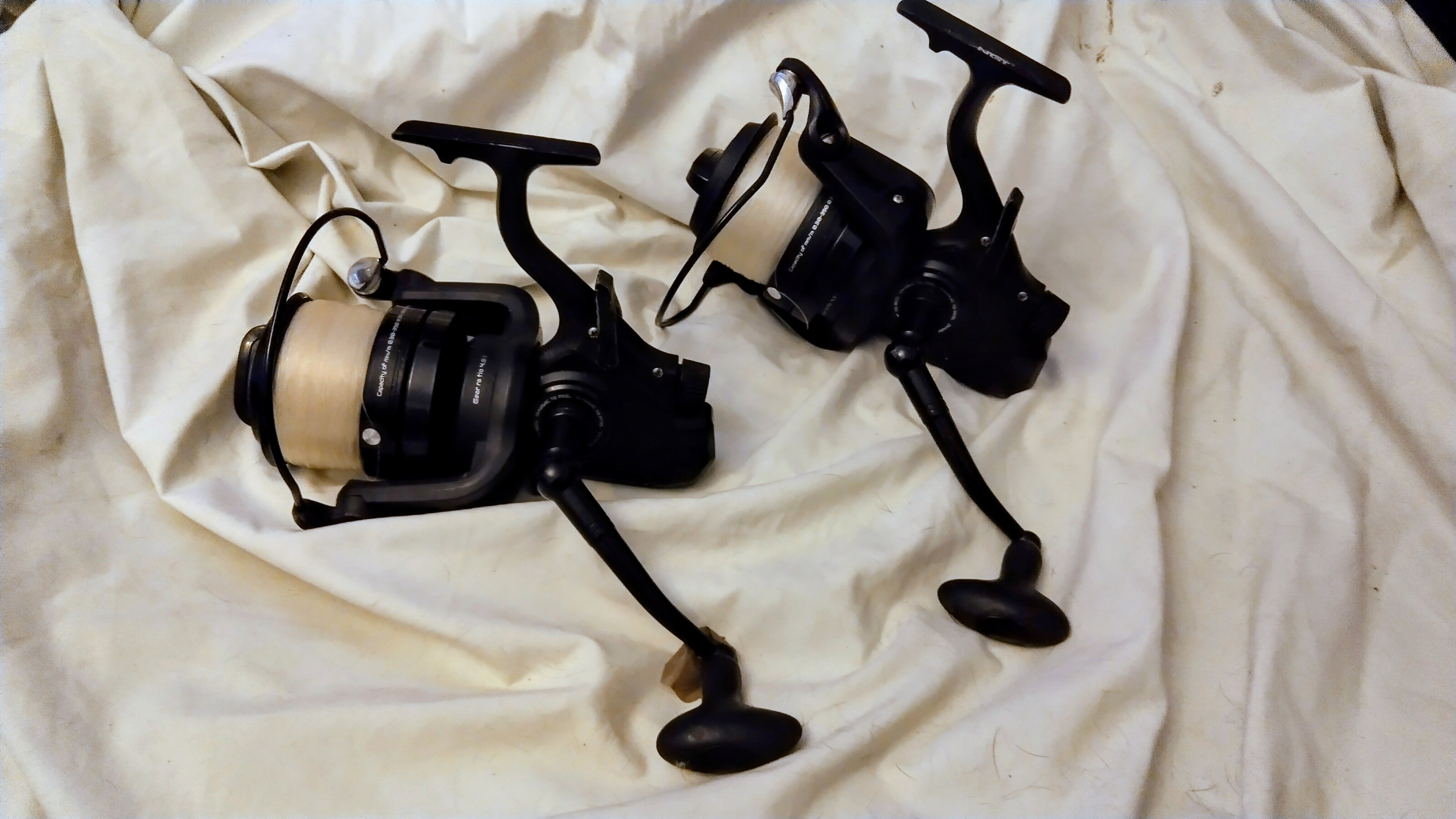 Pair of NGT Dynamic Carp 70 Big Pit Baitrunner Reels - 10+1 BB