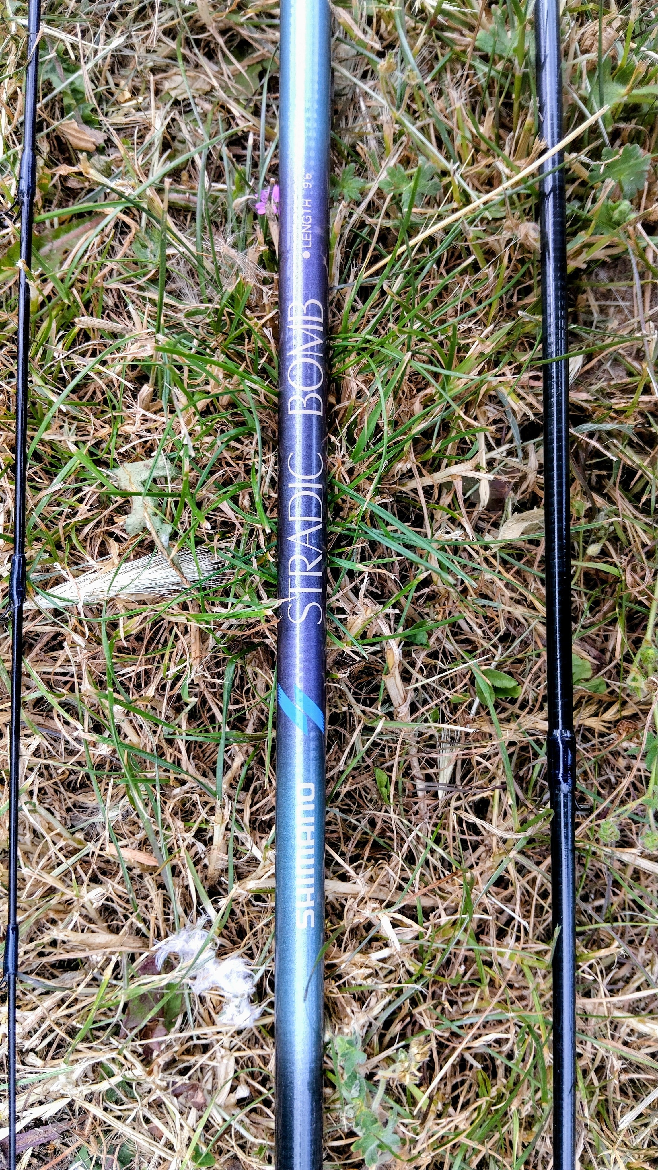 Shimano Stradic 9ft 6” Bomb Rod 3 Tips BOMB 96 Feeder Fishing Rod Excellent Cond