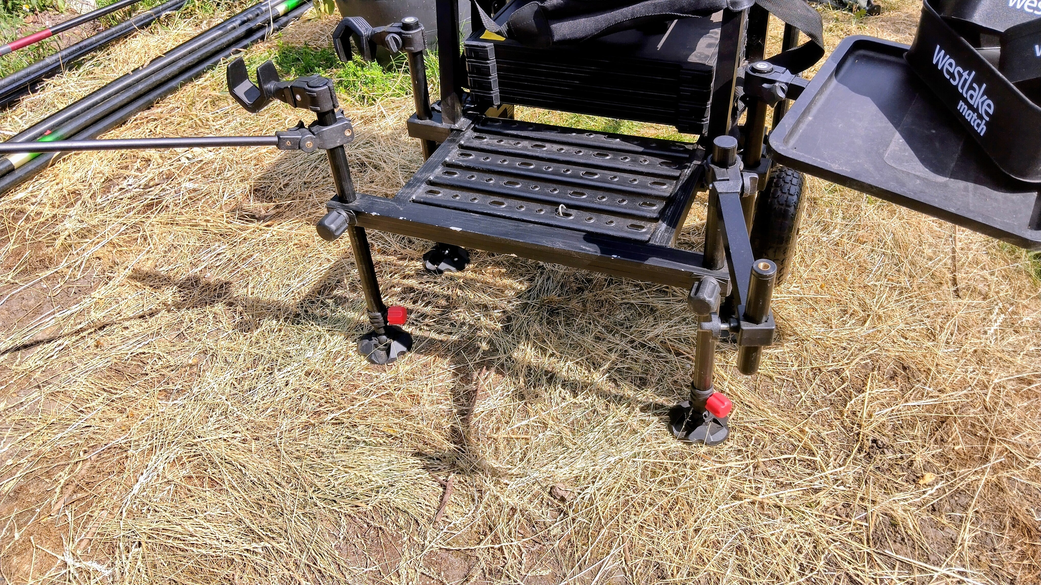 Westlake Special Match Fishing Seatbox with Footplate, Side Tray & Accessories