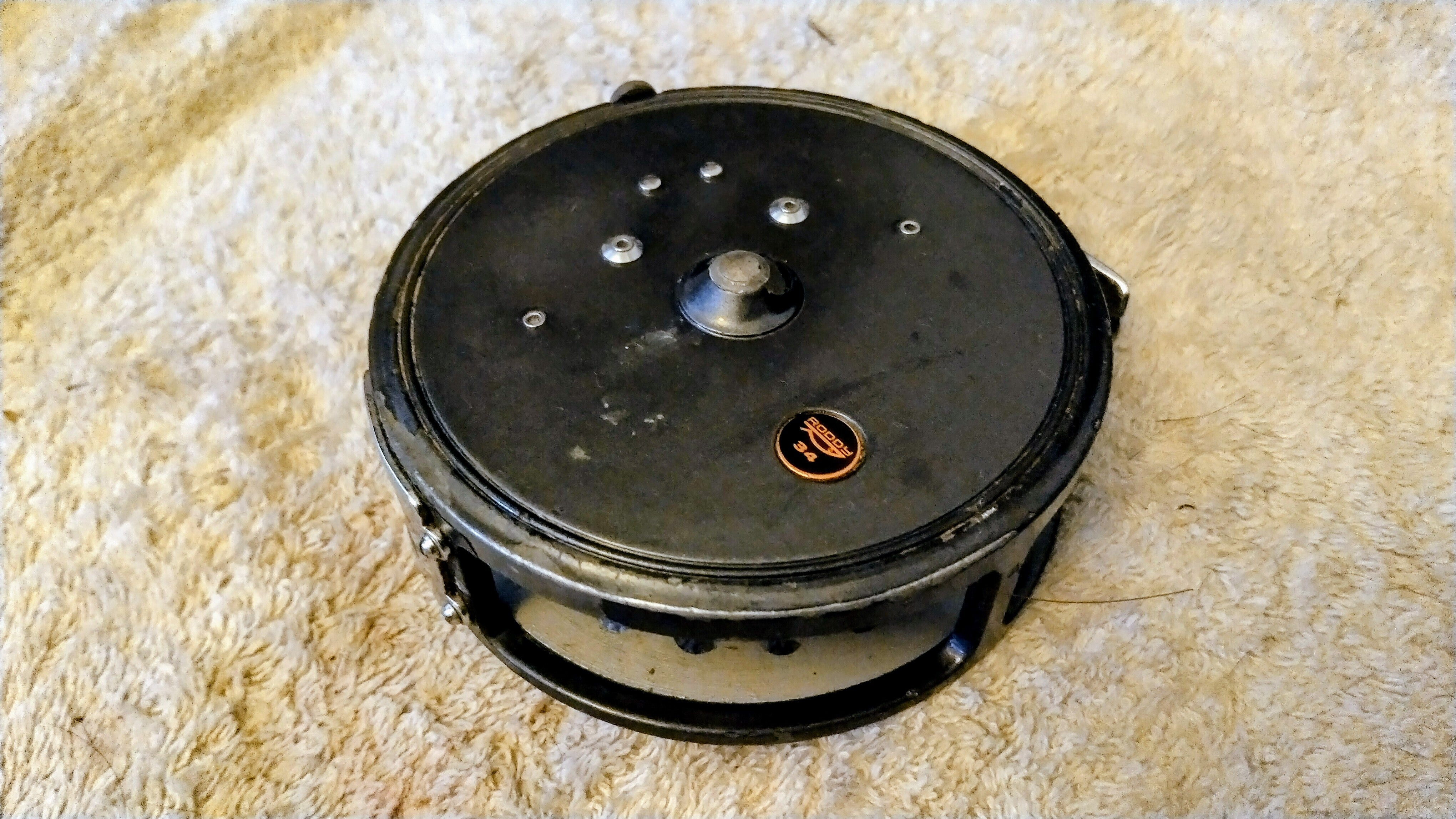 Vintage Roddy 34 Fly Fishing Reel Japan Hardy St Aidan Style 7-9wt Trout Spey
