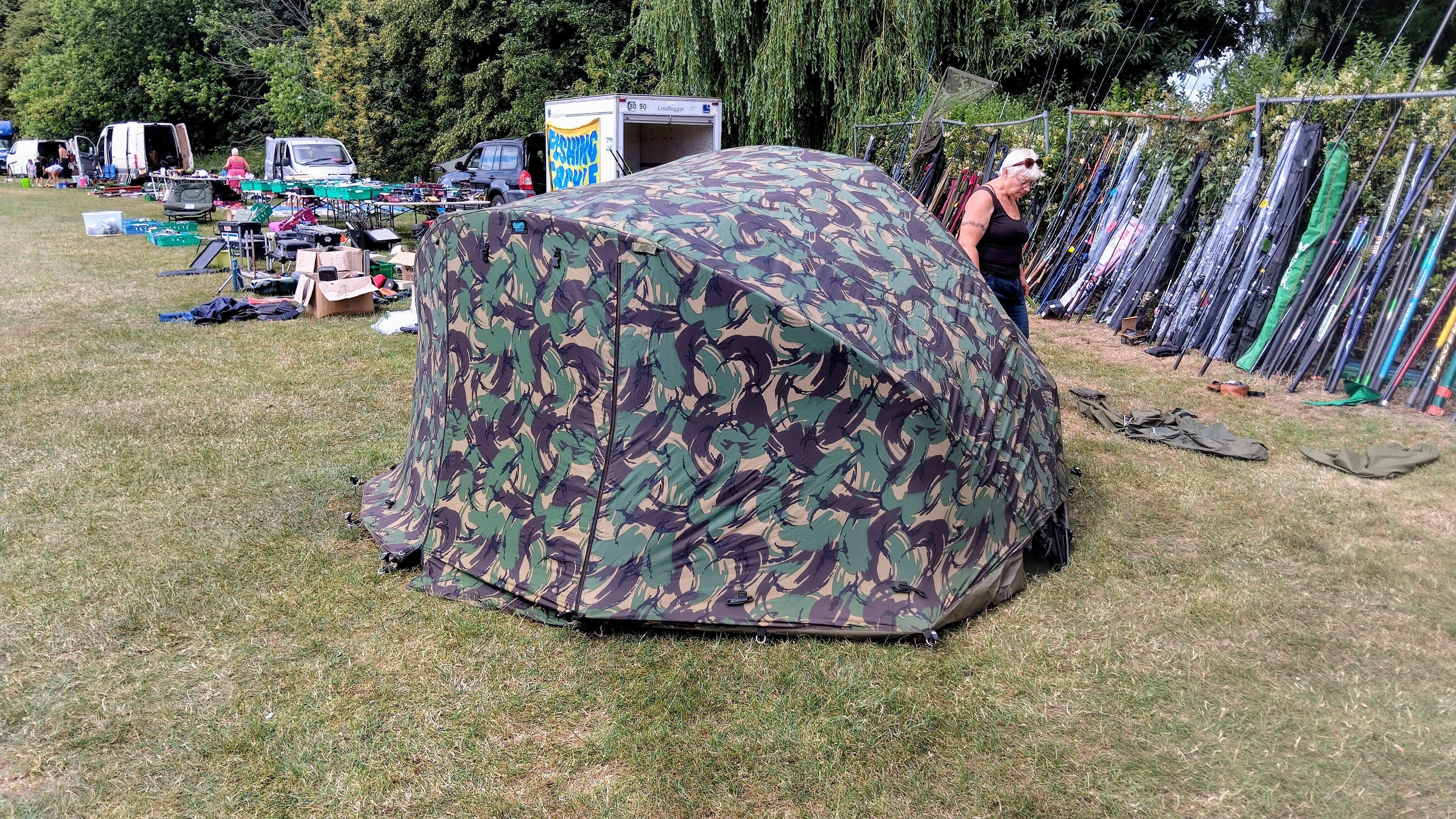 Aqua Armadillo 2 Man Bivvy Camo Overwrap Groundsheet Bags Carp Fishing Tackle