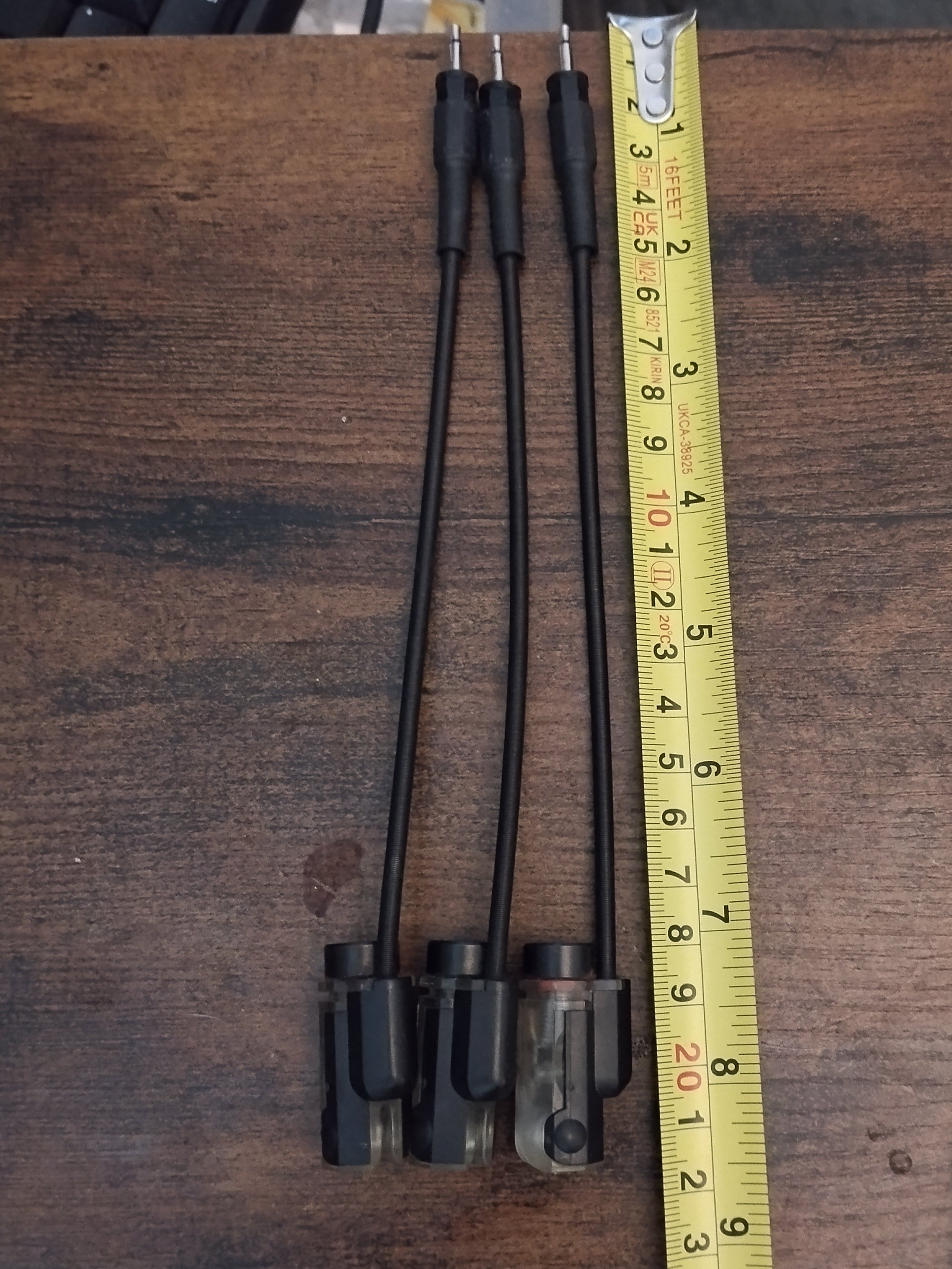 Delkim NiteLite Pro Hanger Set of 3 Illuminated Bobbins (short version)