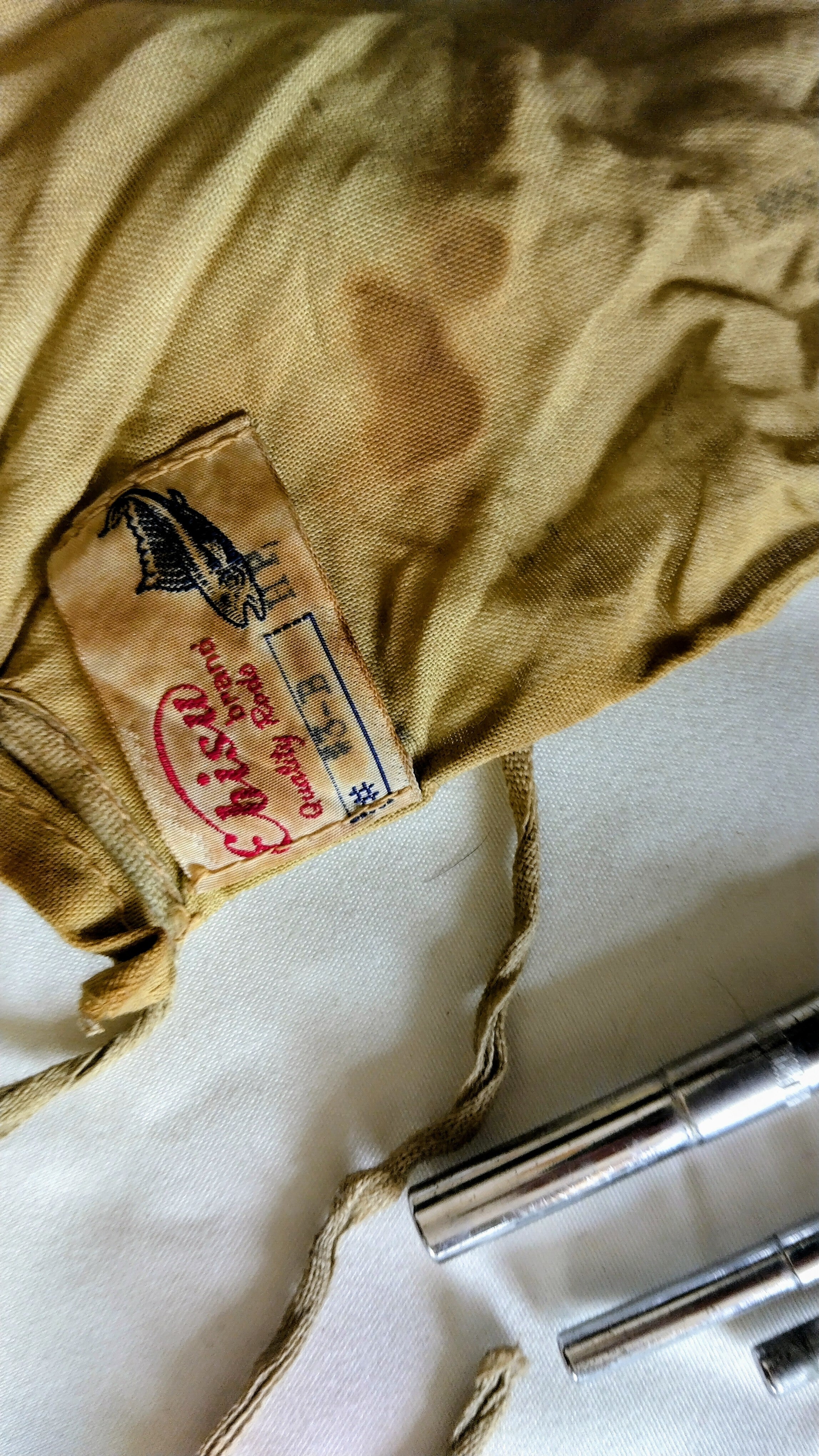 Vintage Ebisu Split Cane Fly Fishing Rod 3 Tip Sections Old School Original Bag