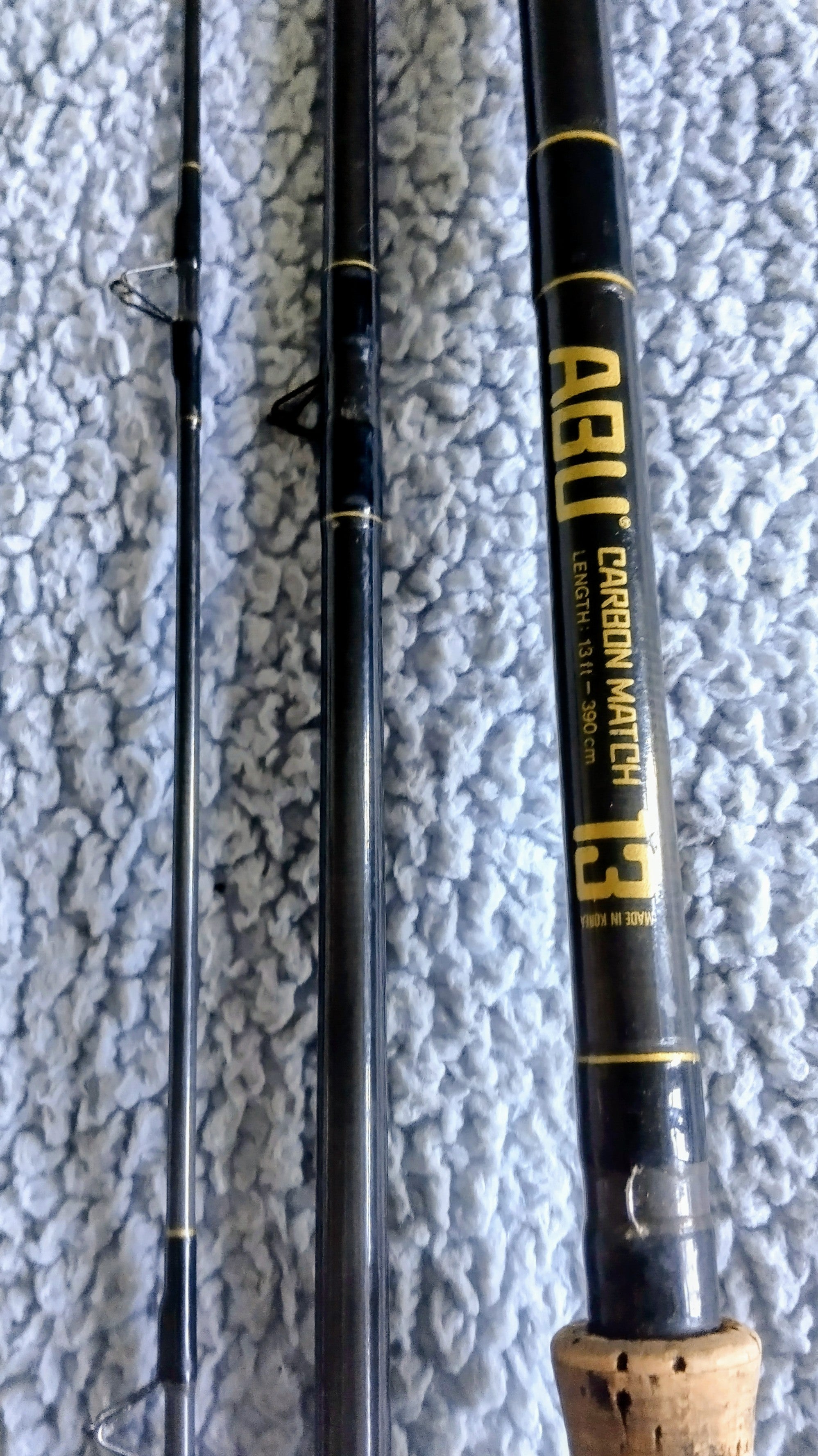 Abu 13 Classic 13ft Carbon Match Rod 3 Piece Float Fishing Rod Very Good Condition