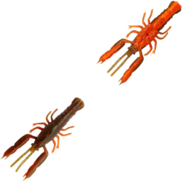 Savage Gear 3D Crayfish Lure Brown/Orange SV72595 - Perch Zander Dropshot Jig