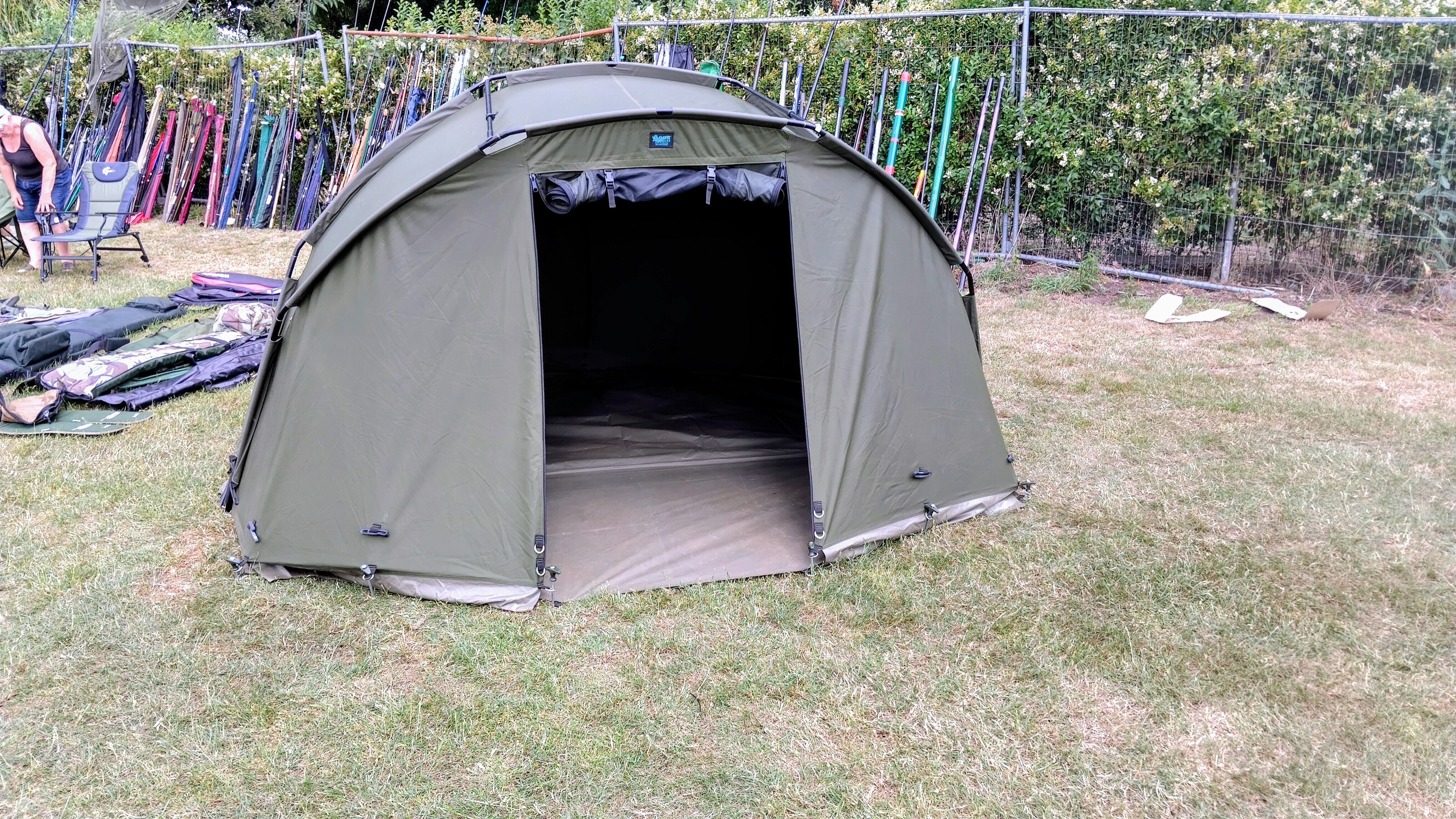 Aqua Armadillo 2 Man Bivvy Camo Overwrap Groundsheet Bags Carp Fishing Tackle