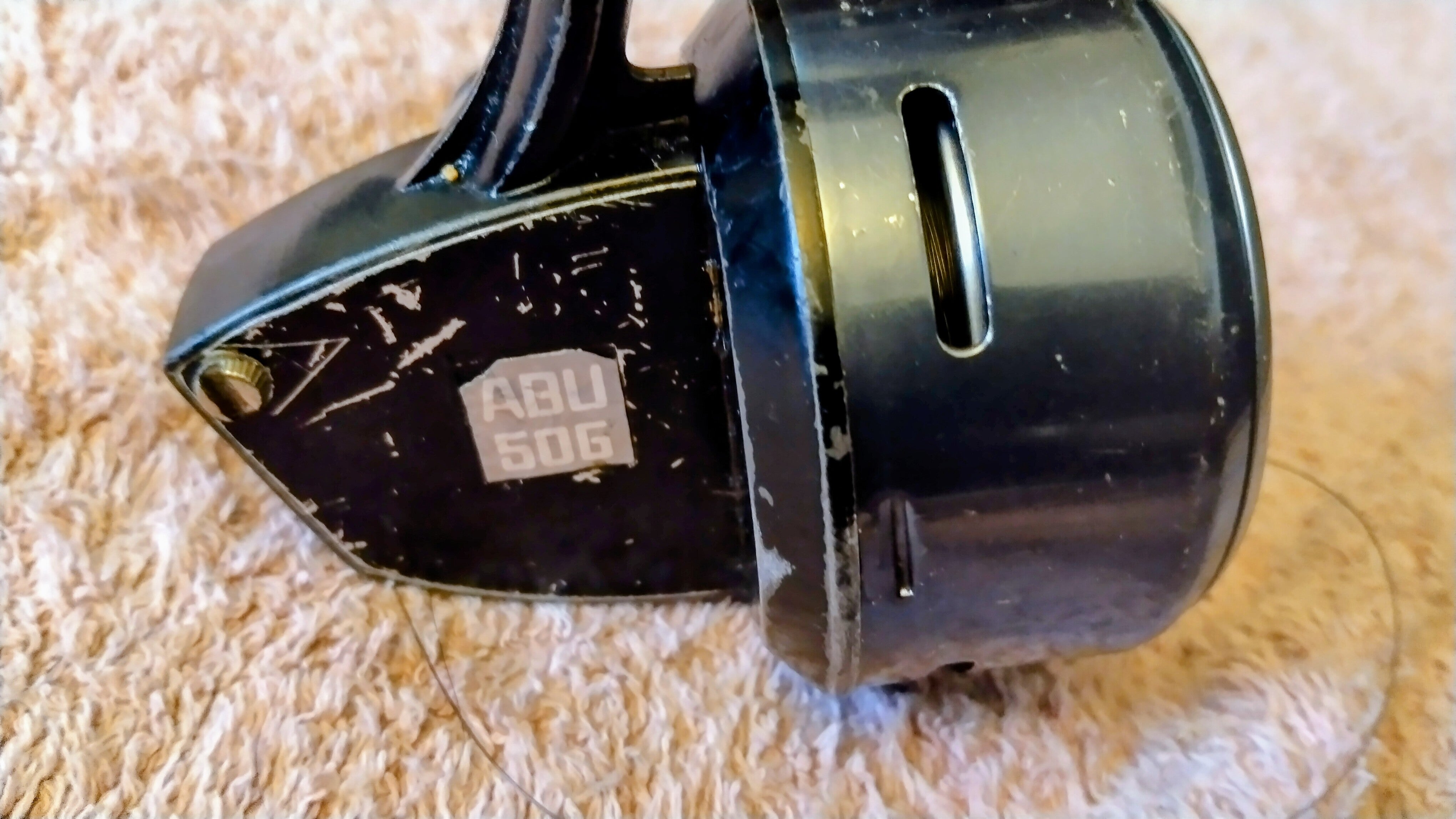 Abu 501 Closed Face Trotting Reel Vintage River Float Fishing Match Reel & Case