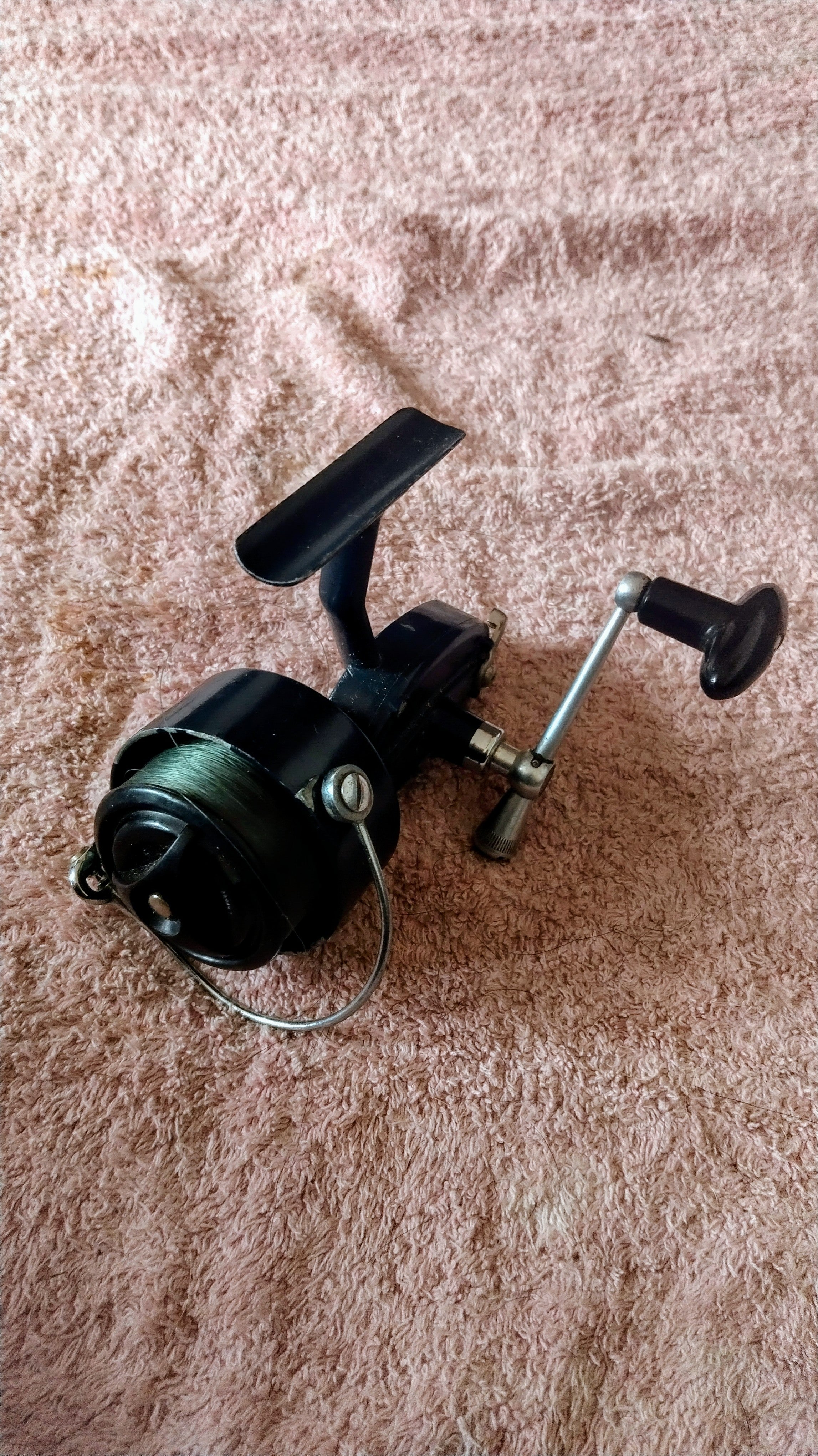 Vintage Garcia Mitchell 410 Fixed Spool Reel & Spare Spool High Speed Classic