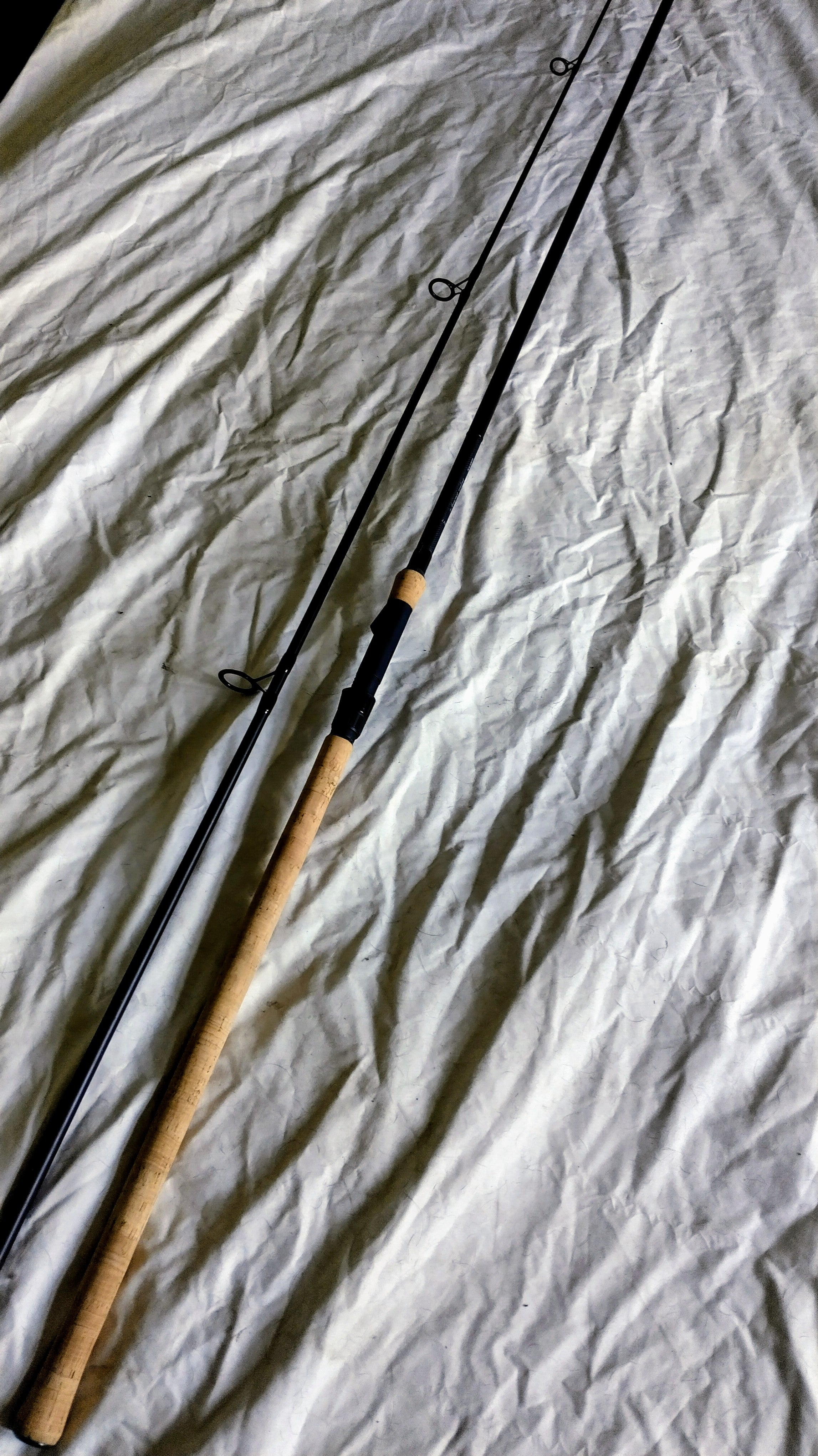 Greys 12ft 2.5lb Carp Stalker Surface Fishing Rod Cork Handle Controller Floater