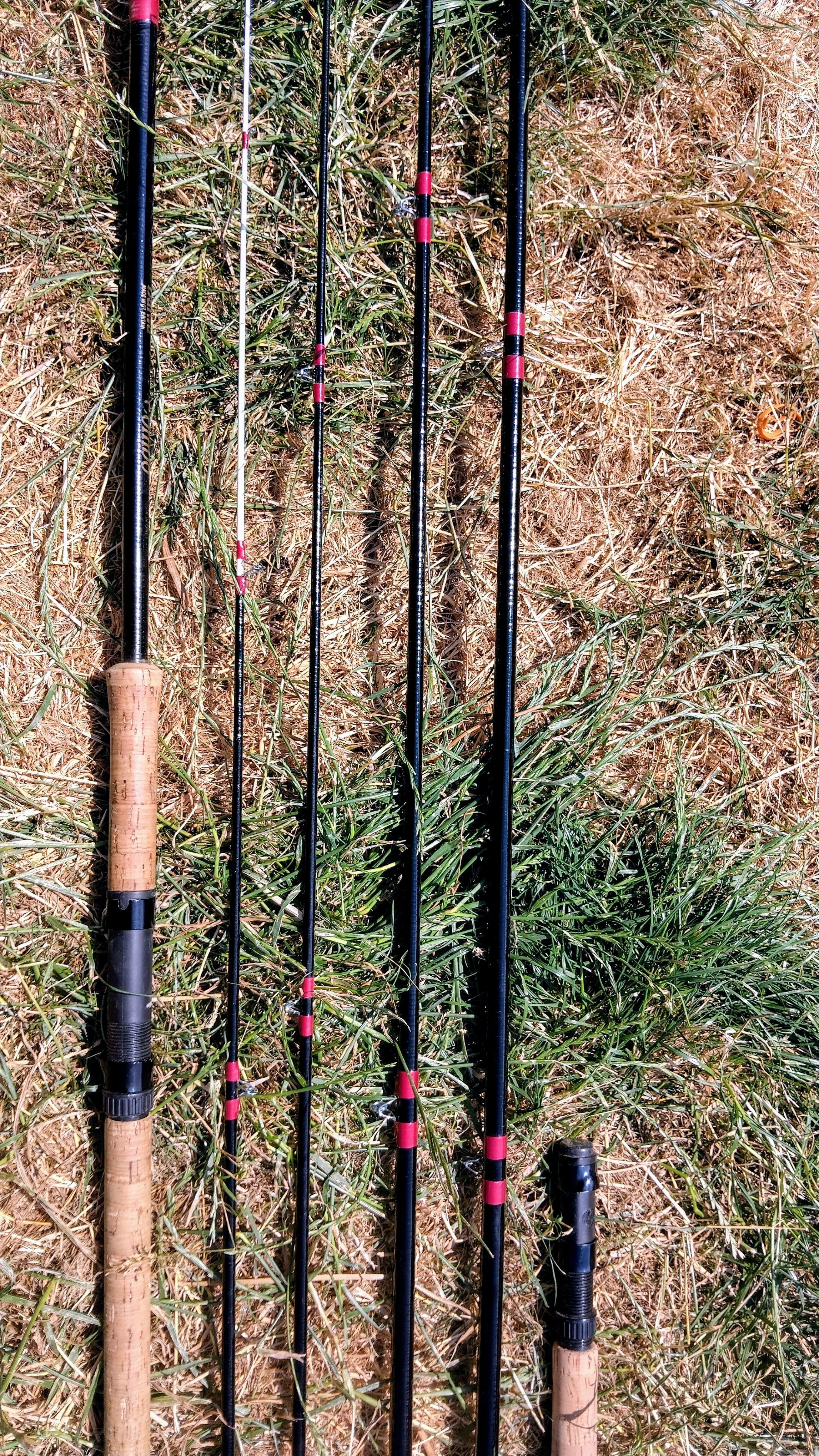 Vintage Daiwa 6 In 1 Multi Purpose Fishing Rod Combo Spin Fly Ledger Match Glass