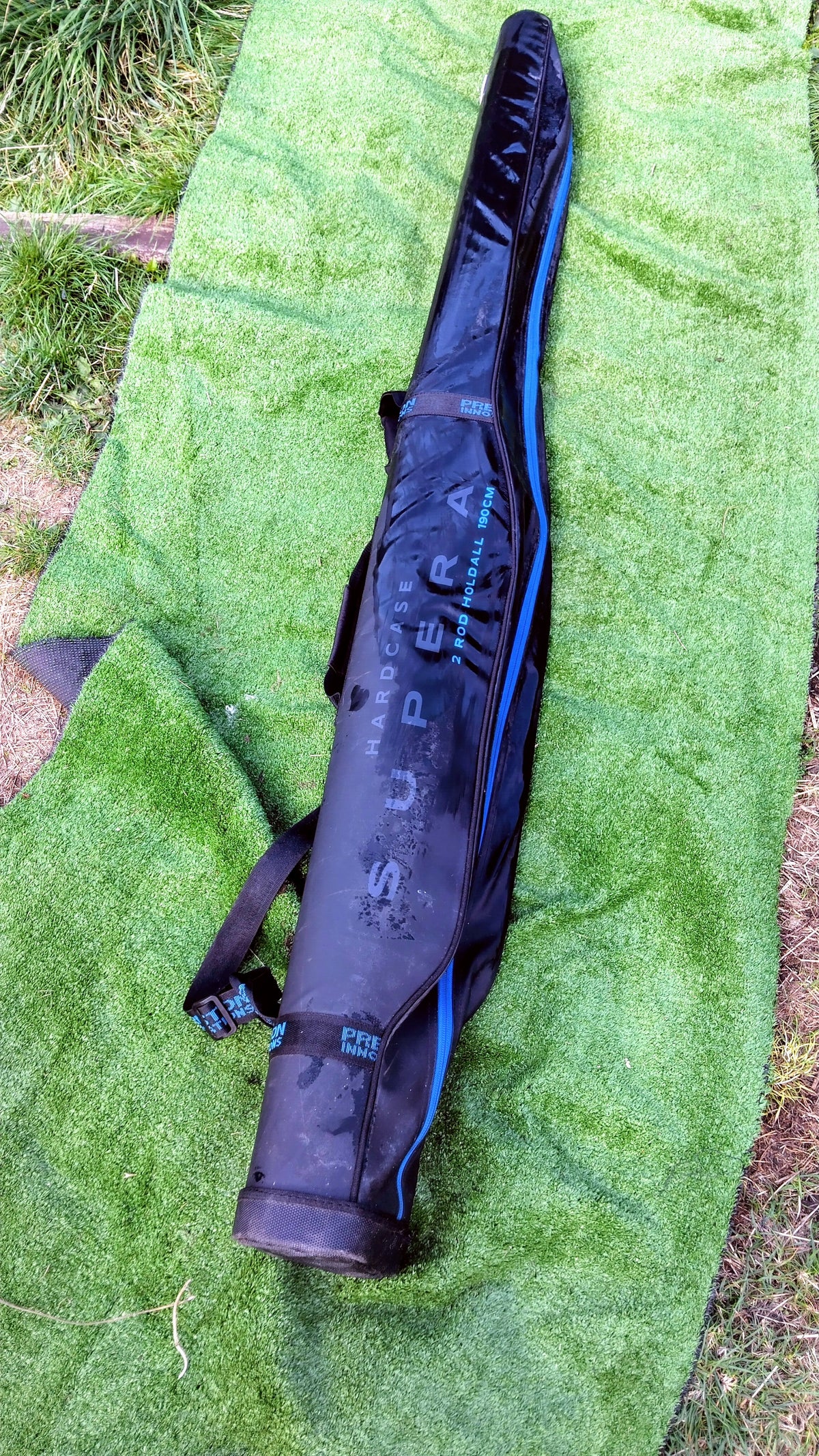 Preston Innovations Supera 190cm 2 Rod Hardcase Holdall - Padded Fishing Storage