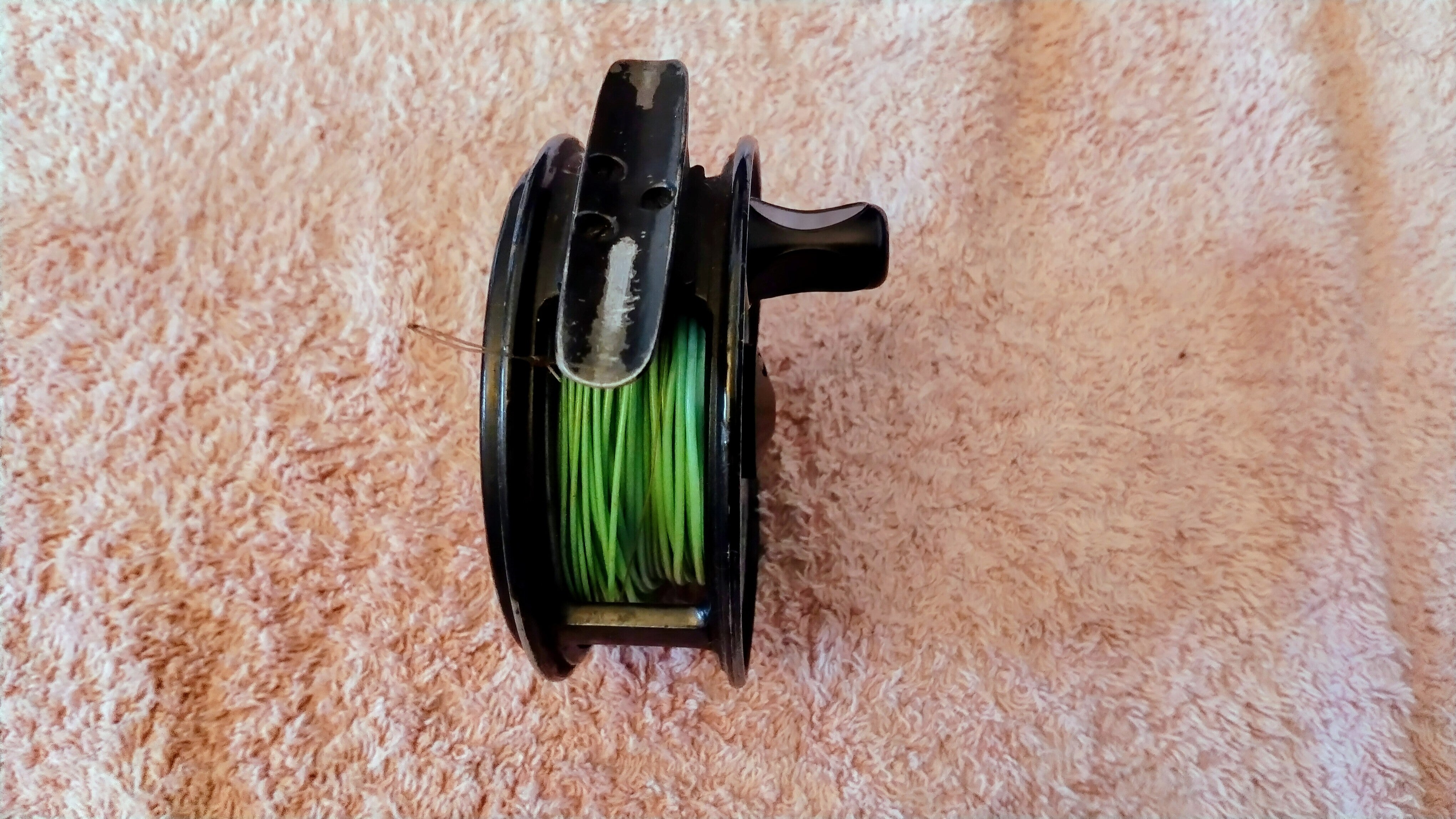JW Young Pridex Fly Fishing Reel - Vintage British Made Alloy Reel - Working