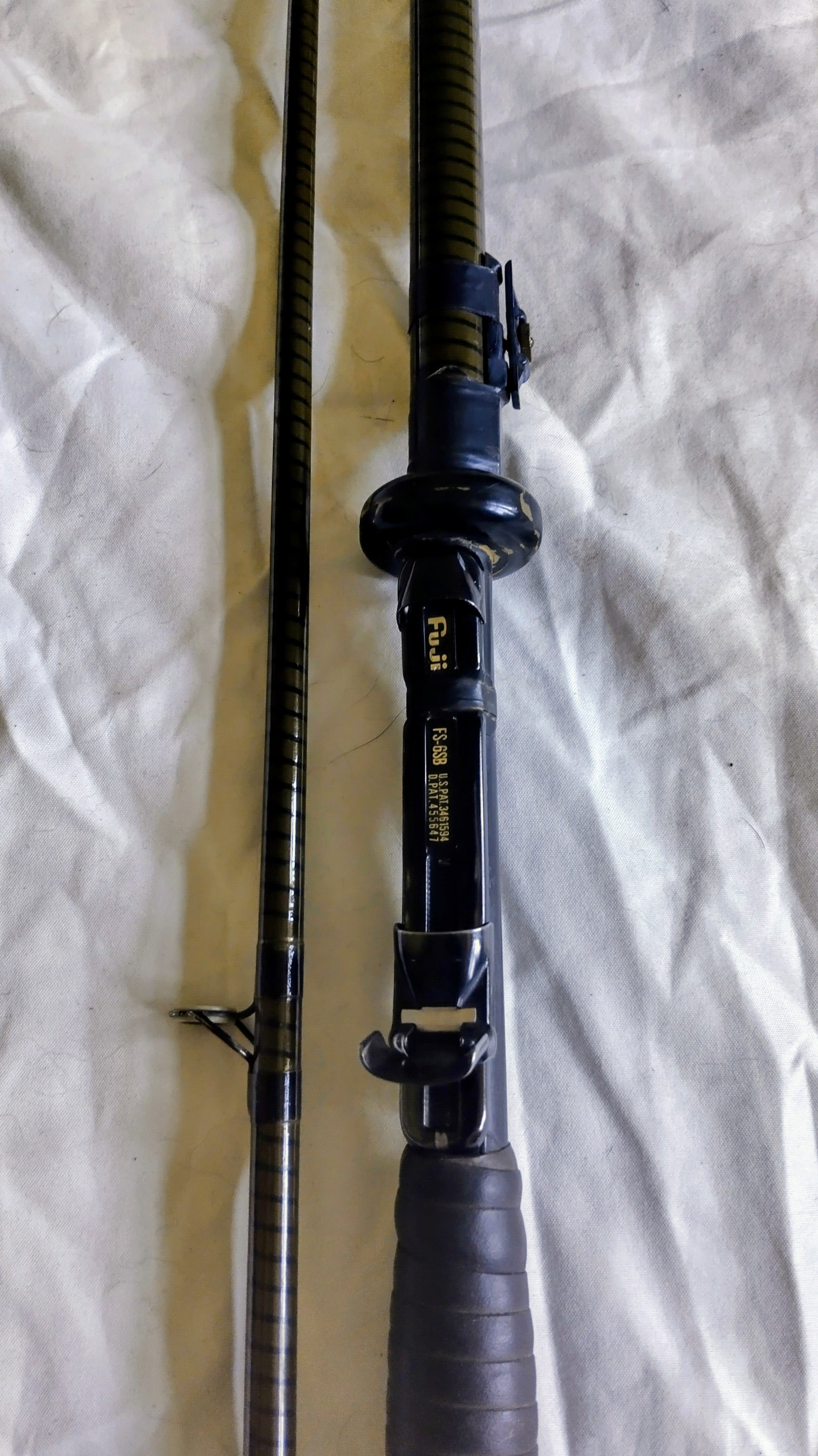 Graham Whiting Dynaflex Miracle 11ft Carp Rod 1.5lb TC Vintage Model 989469 Bag