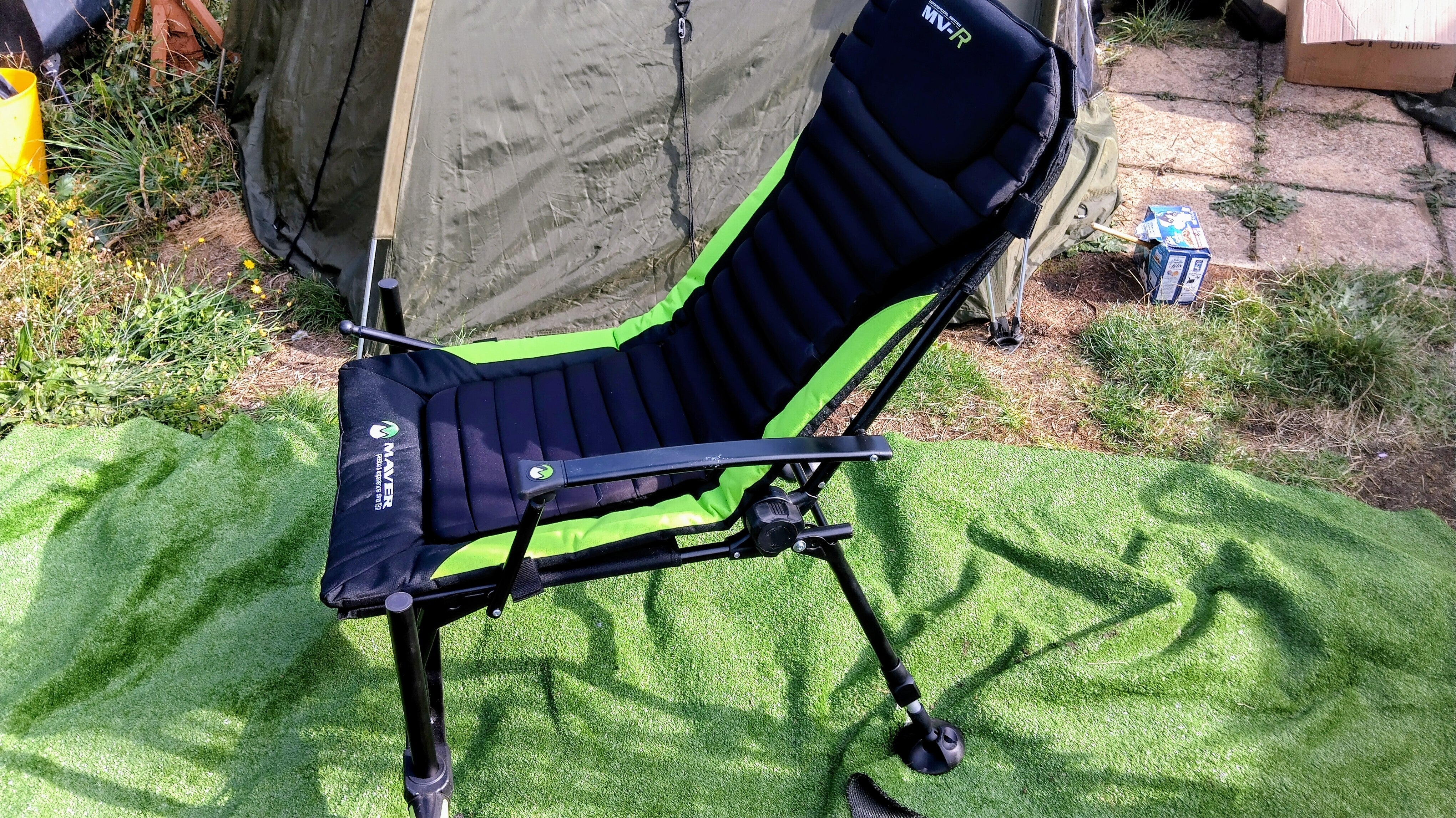 Maver MVR Continental Series Recliner Chair 30mm Legs Fishing Seat Bank Unused