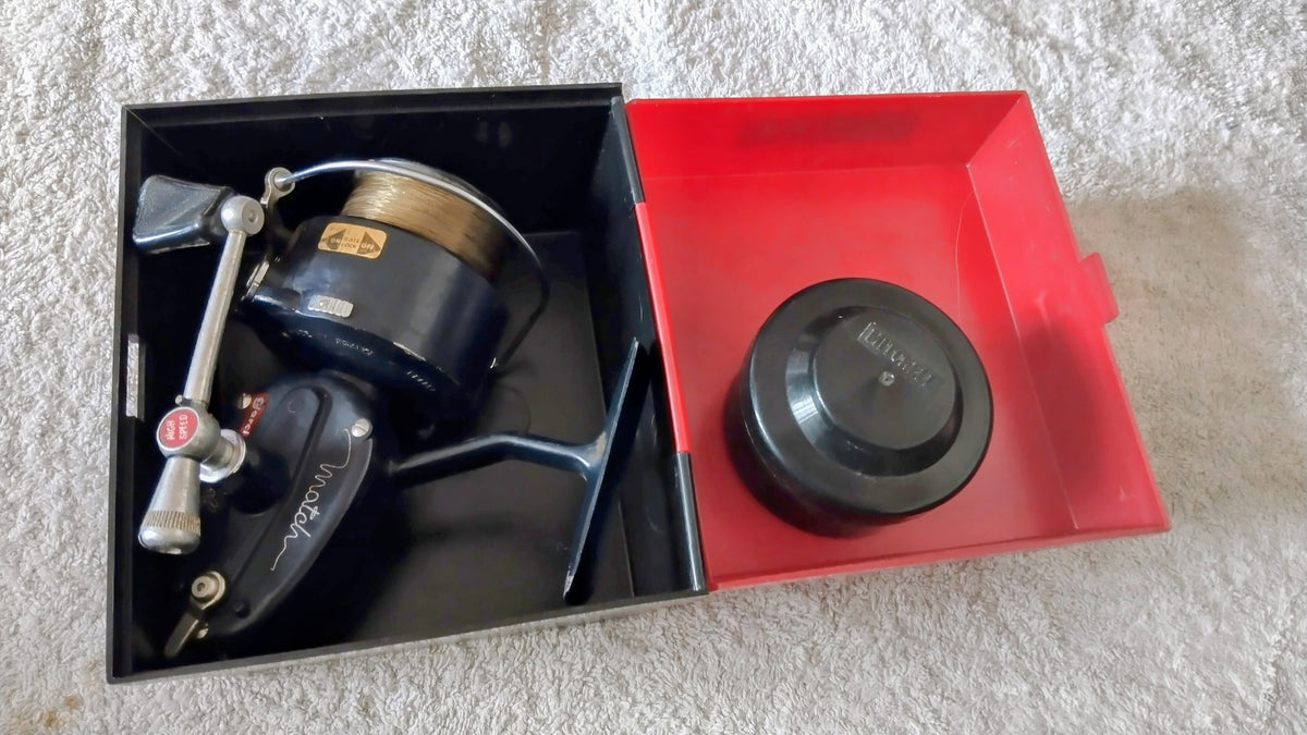 Vintage Mitchell Match Reel Boxed With Spare Spool - VGC / Working Order