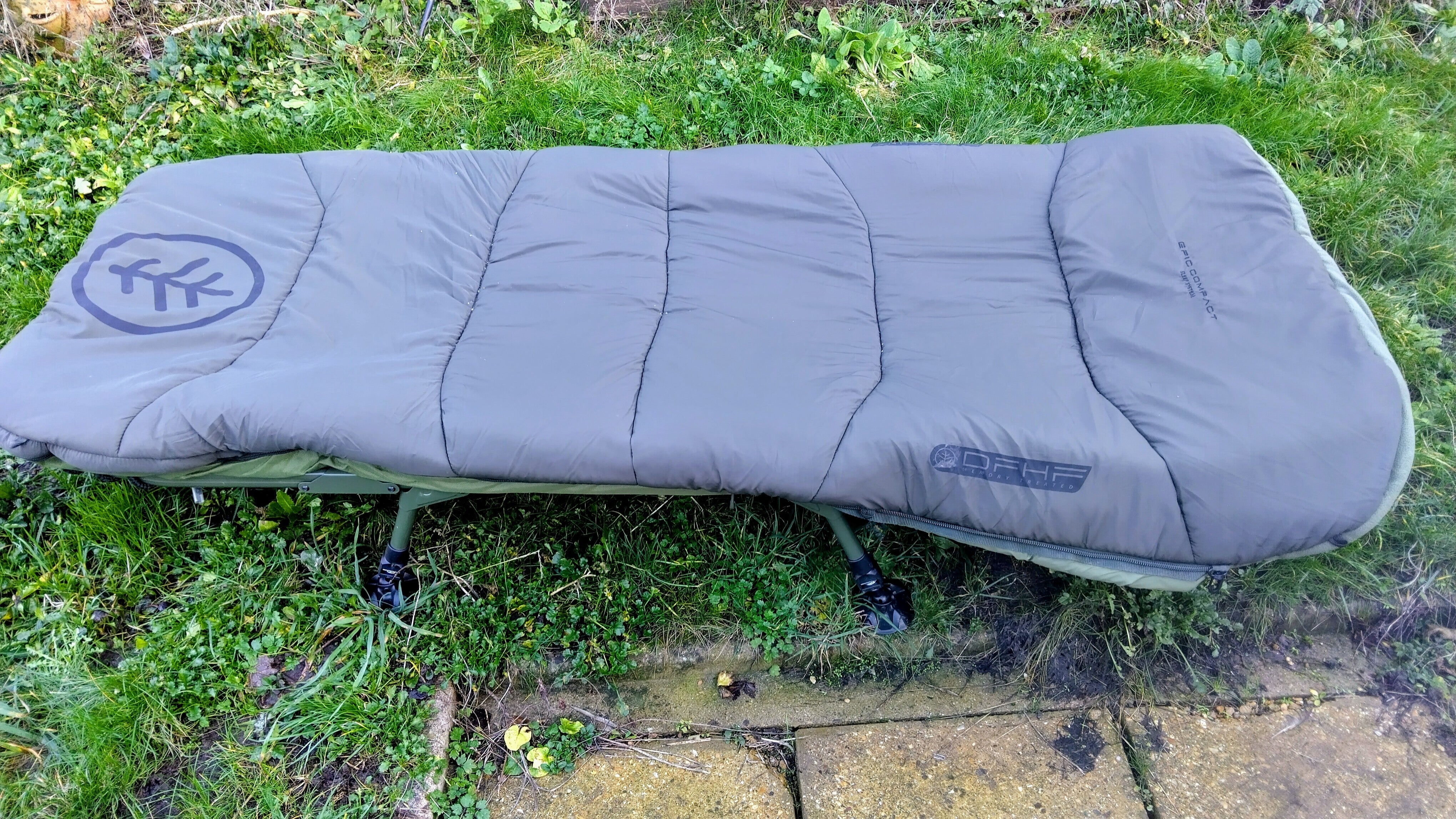 Wychwood Epic Compact Sleep System & 5 Season Bag | Barely Used | Carp Bedchair
