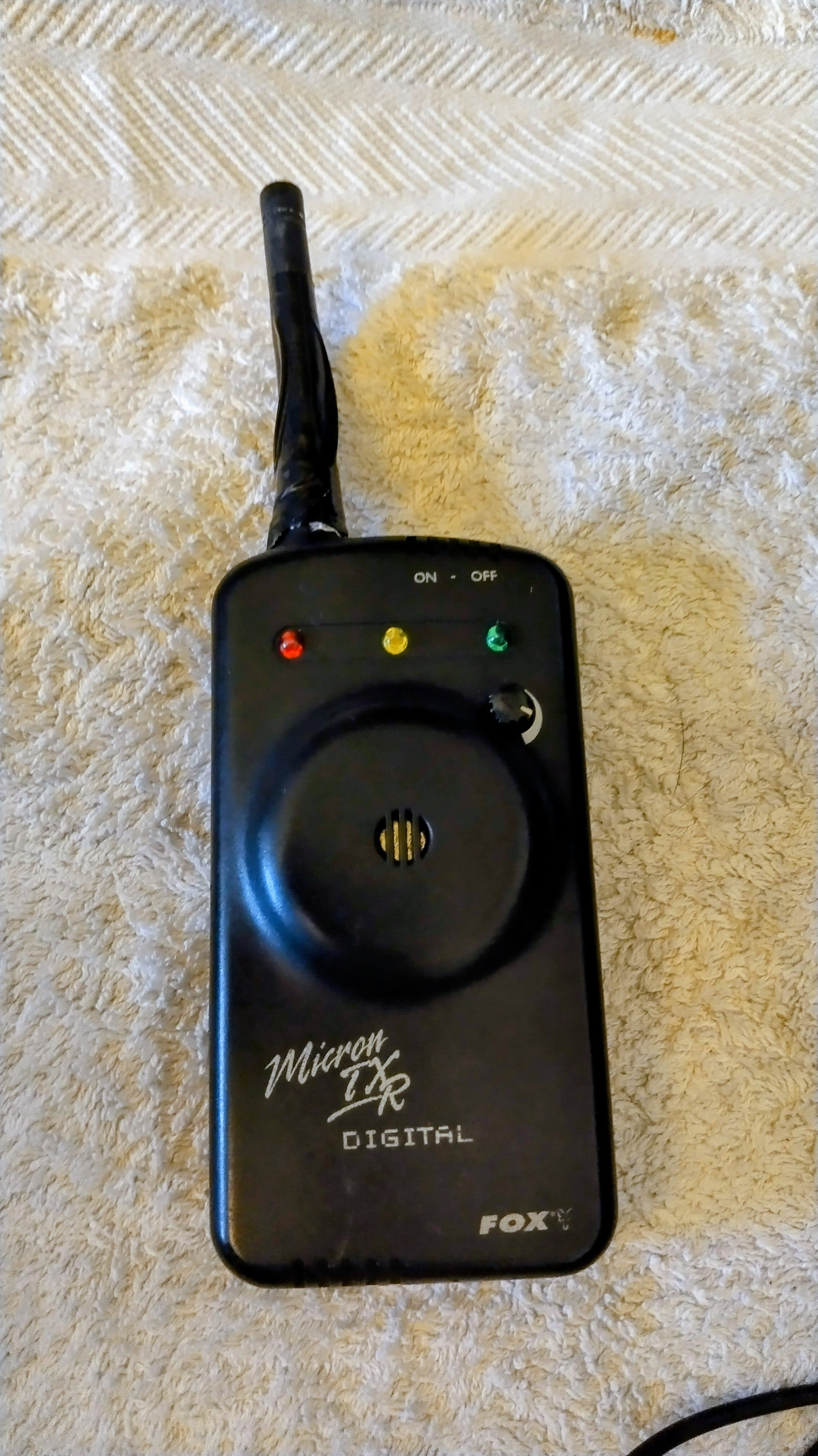 Fox TXR Wireless Remote Bite Alarm System Receiver & Transmitters 2.5mm Jack Carp