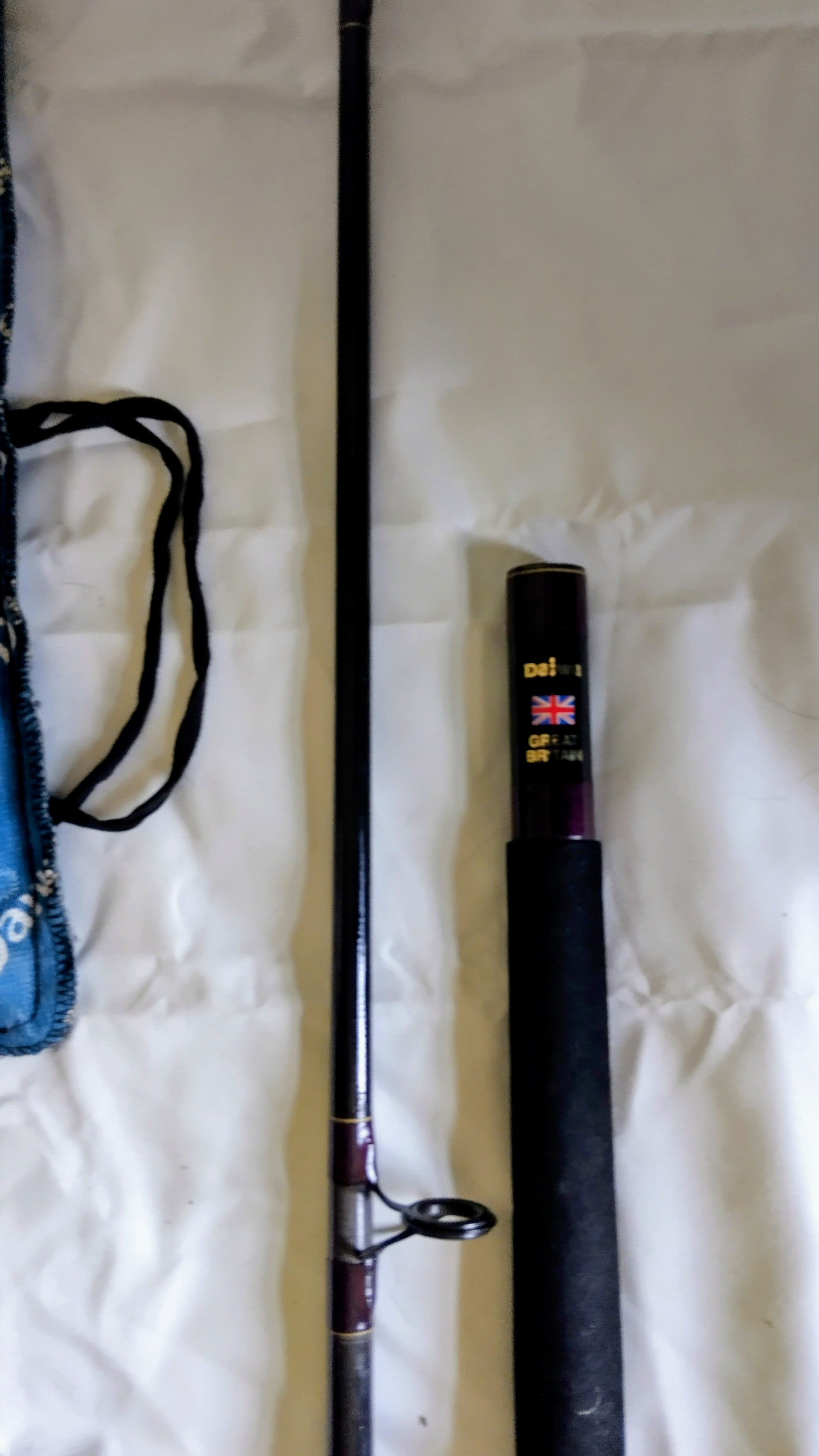 Daiwa Carbon Cruiser Uptide Rod 9ft 6in 4-10oz Sea Fishing Boat Rod Bag CCU410