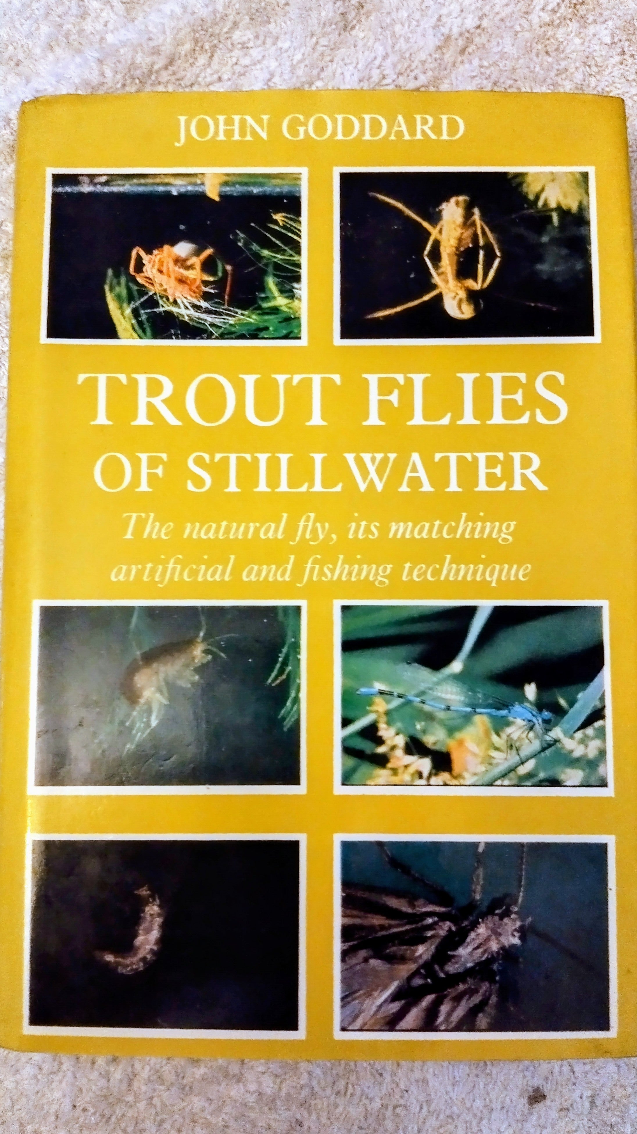John Goddard Trout Flies of Stillwater Hardback Fly Fishing Book Excellent