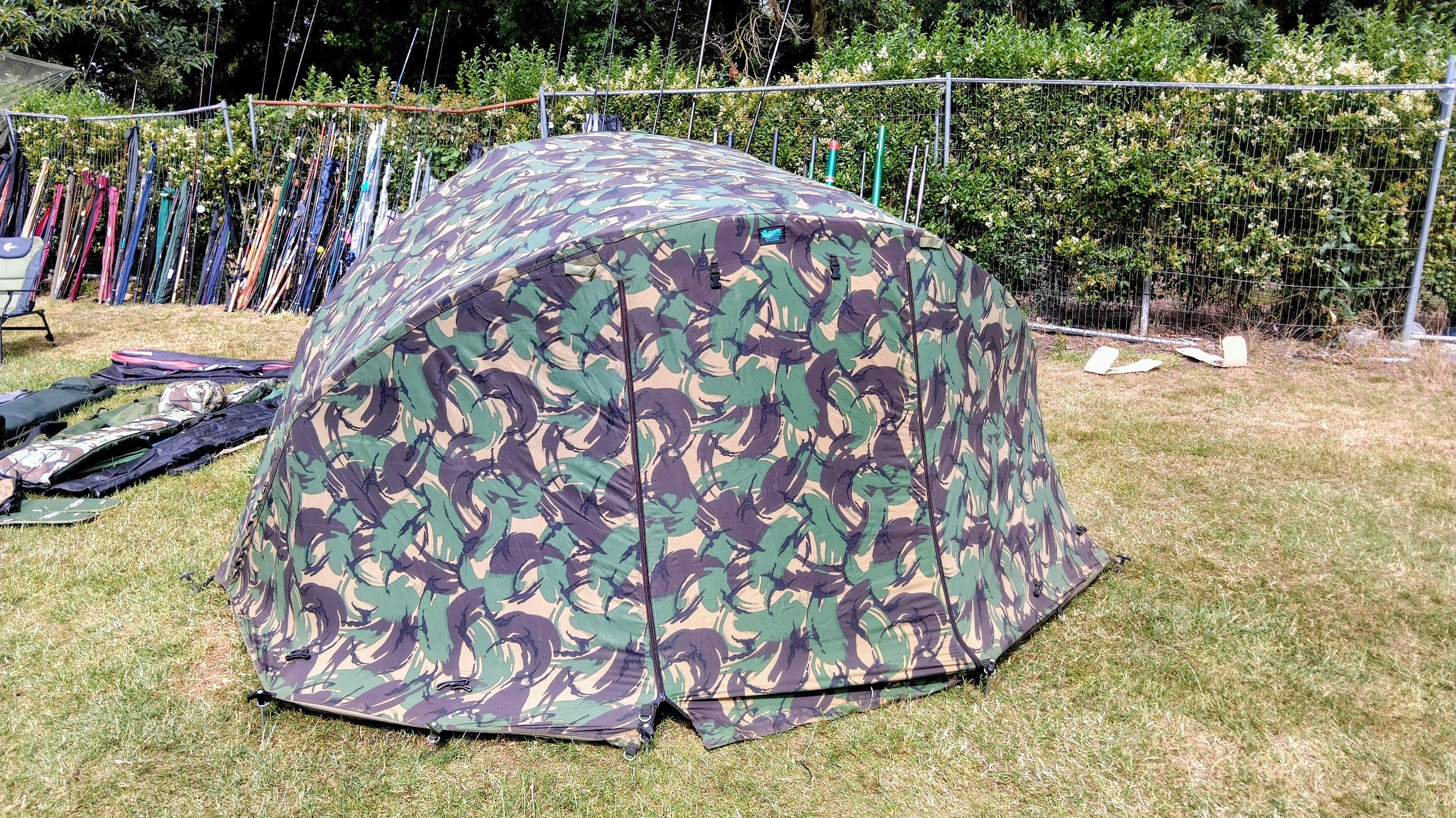Aqua Armadillo 2 Man Bivvy Camo Overwrap Groundsheet Bags Carp Fishing Tackle